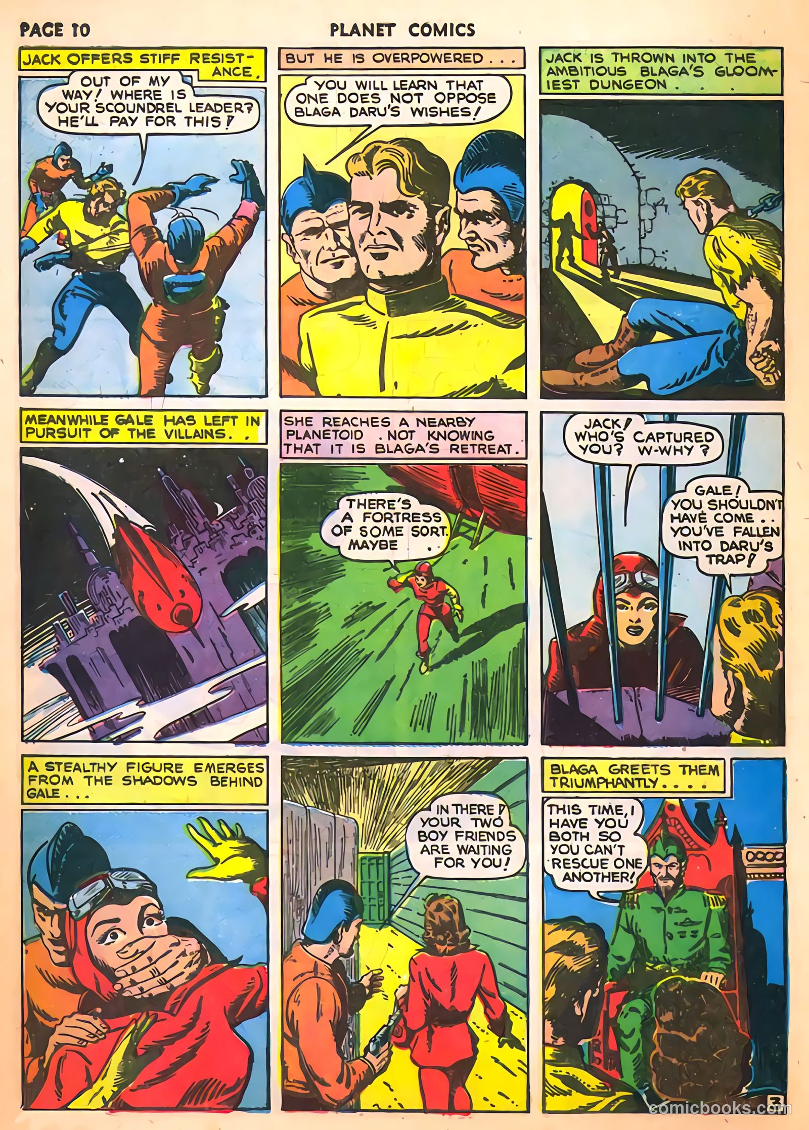 Planet Comics #11 (1941) — page 12 of 68