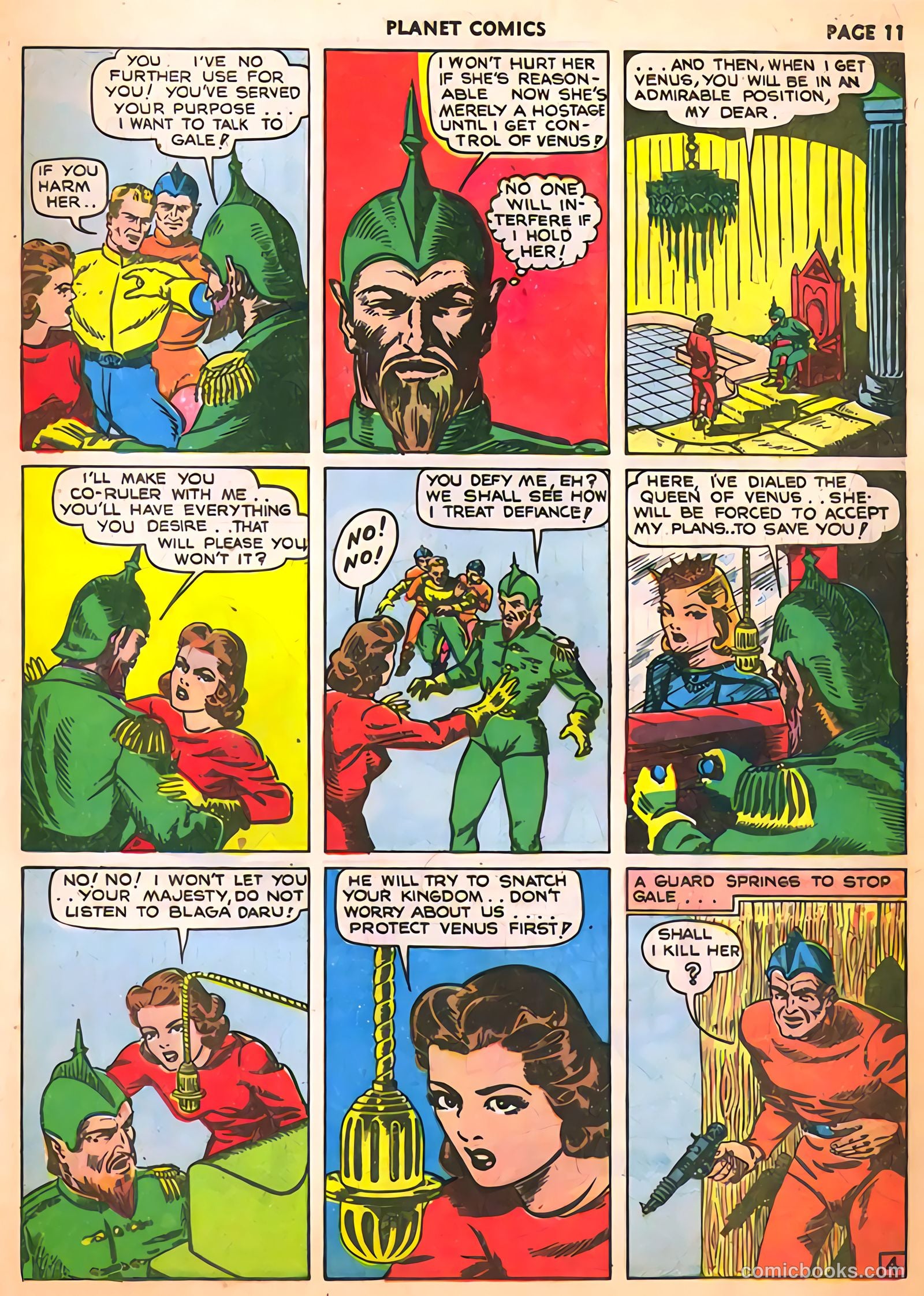 Planet Comics #11 (1941) — page 13 of 68