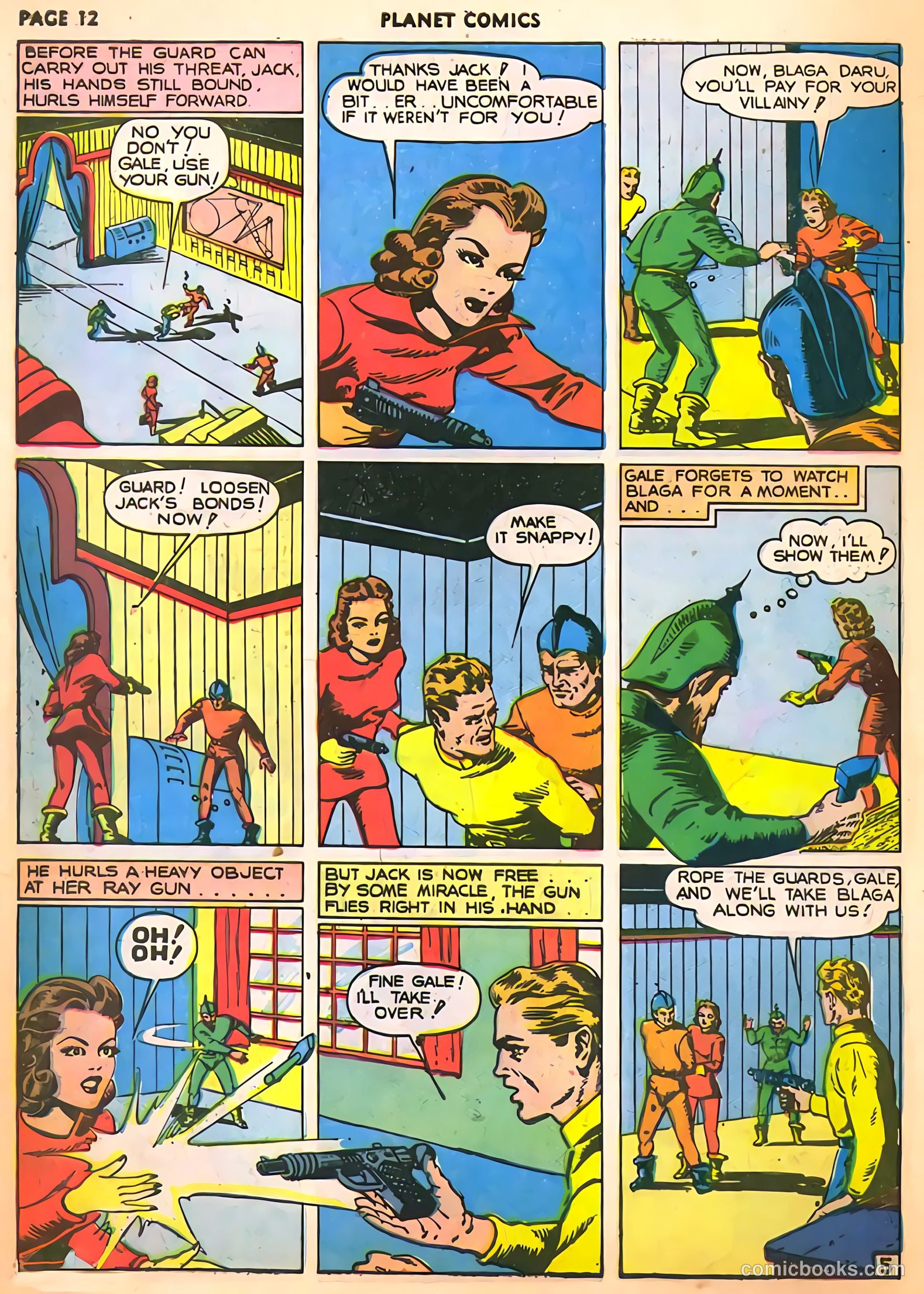 Planet Comics #11 (1941) — page 14 of 68