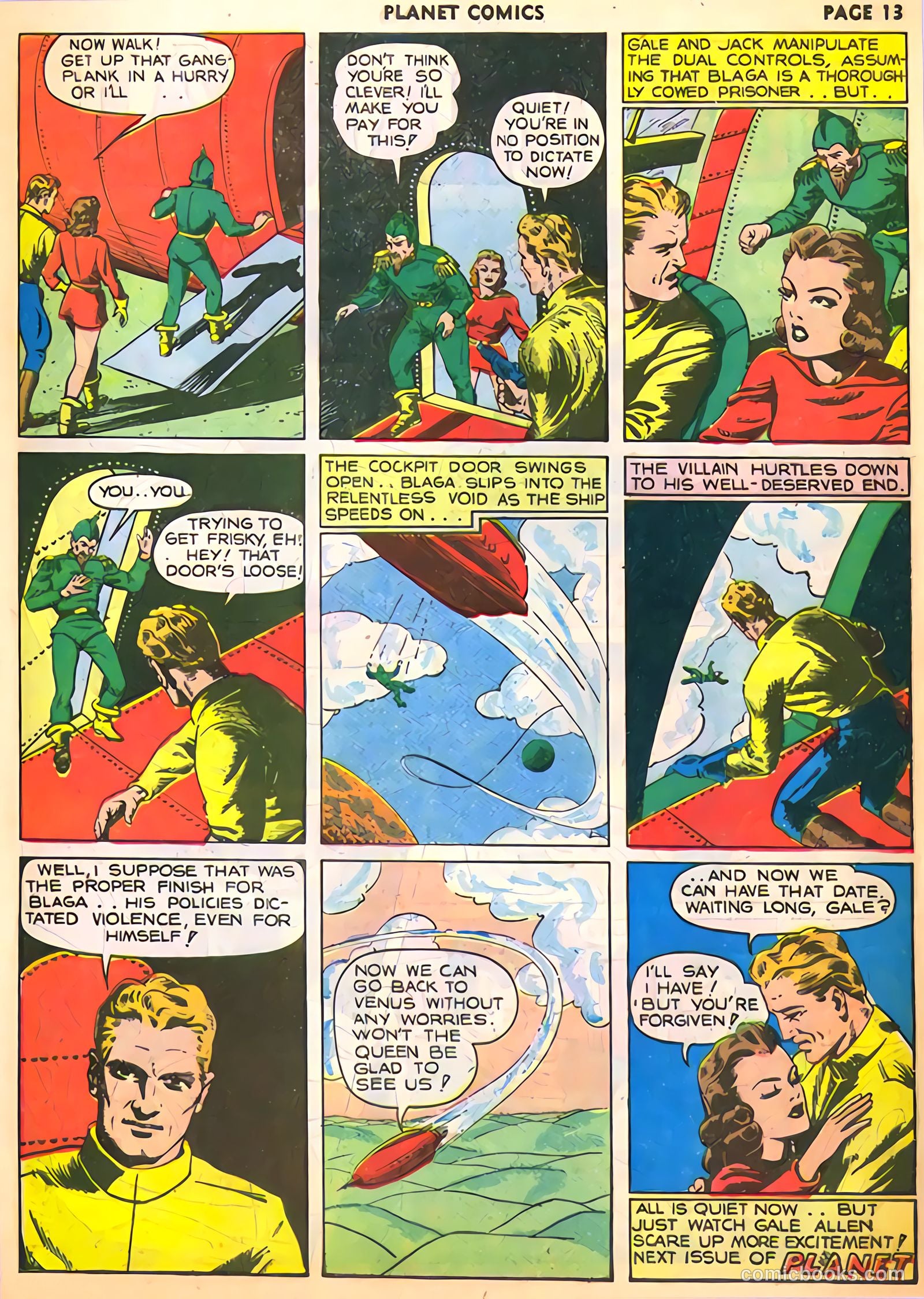 Planet Comics #11 (1941) — page 15 of 68