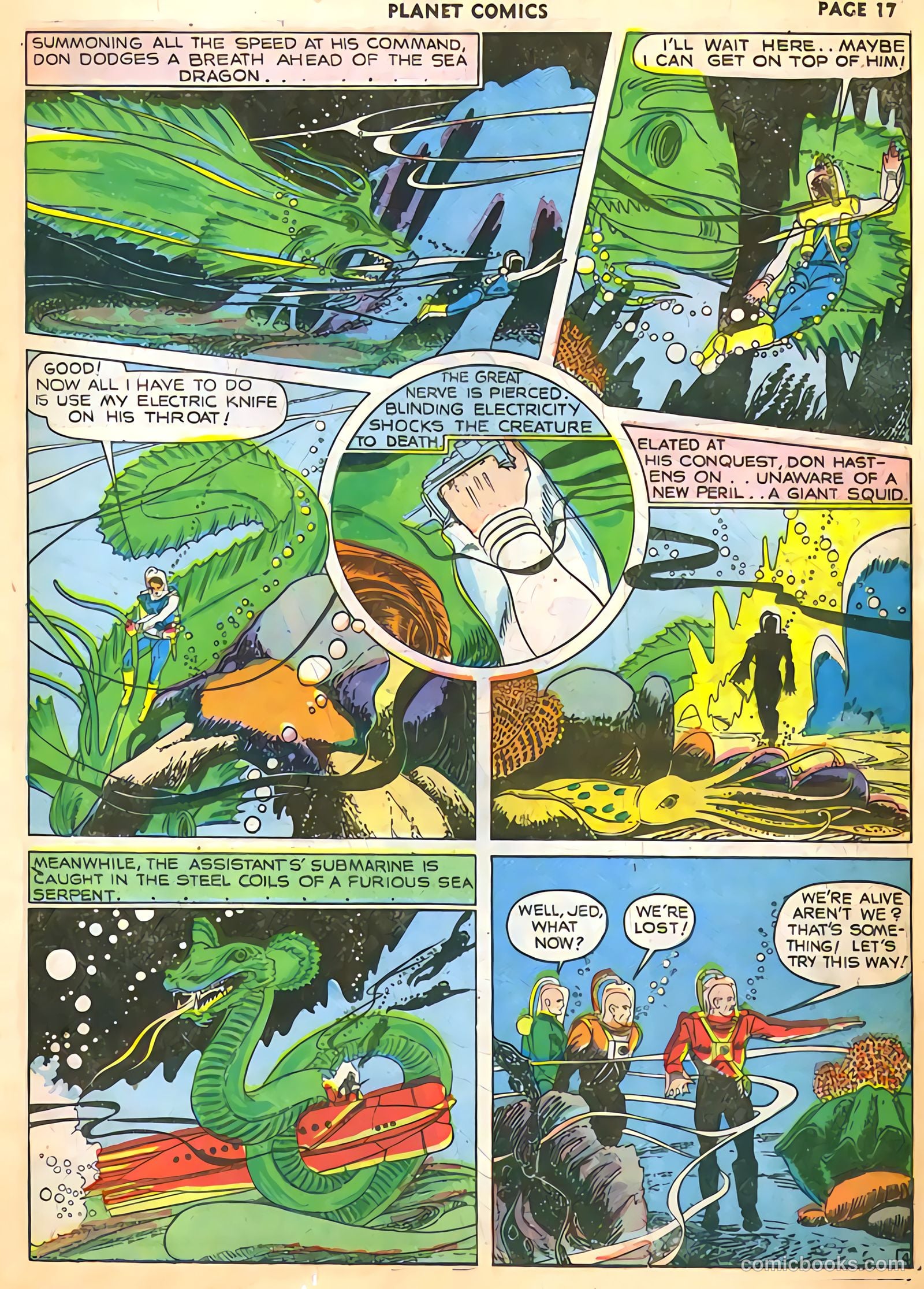 Planet Comics #11 (1941) — page 19 of 68