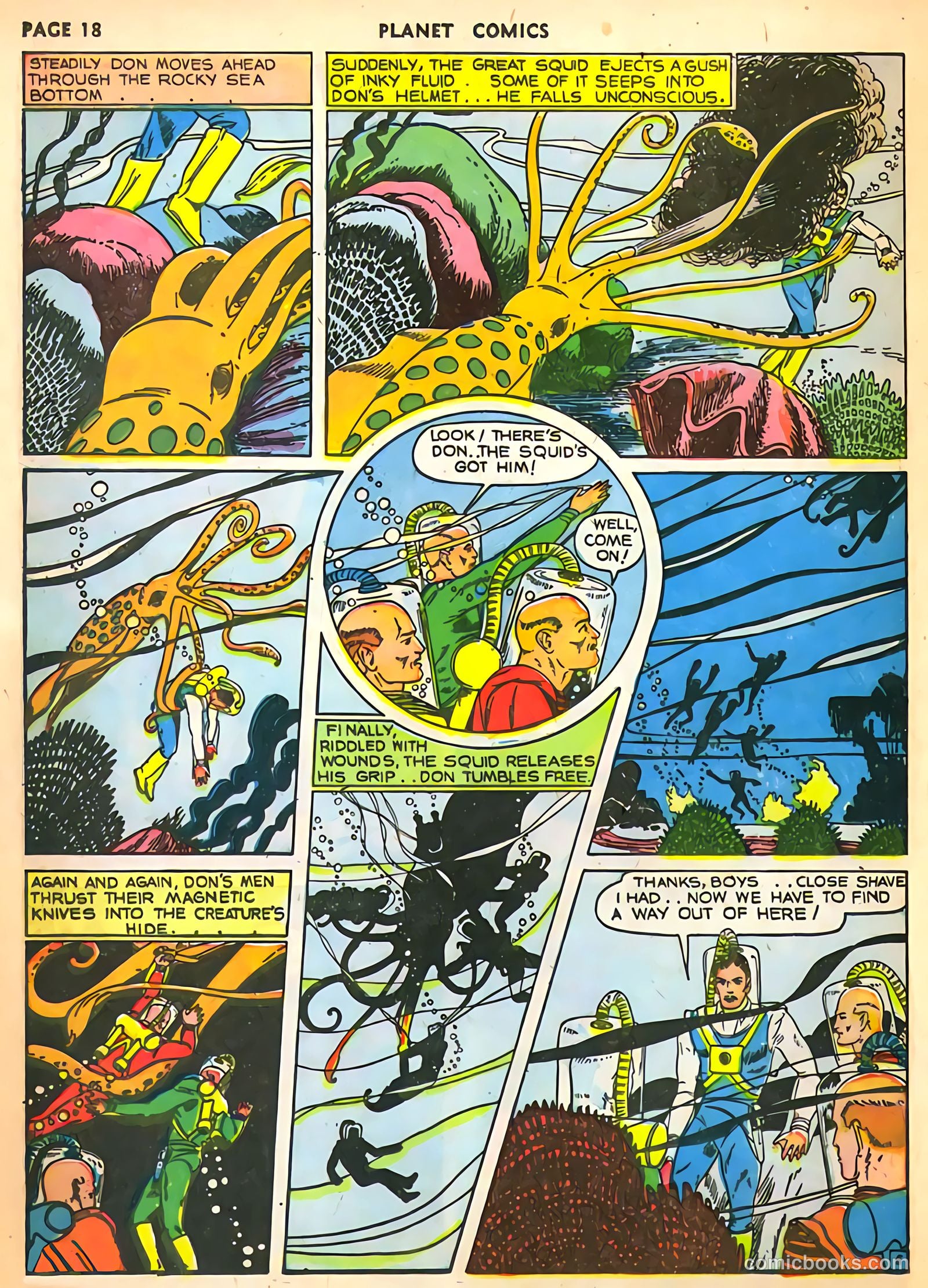 Planet Comics #11 (1941) — page 20 of 68