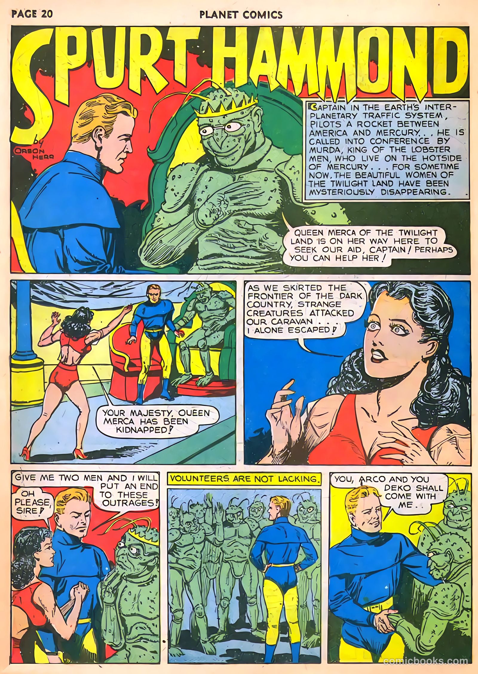 Planet Comics #11 (1941) — page 22 of 68