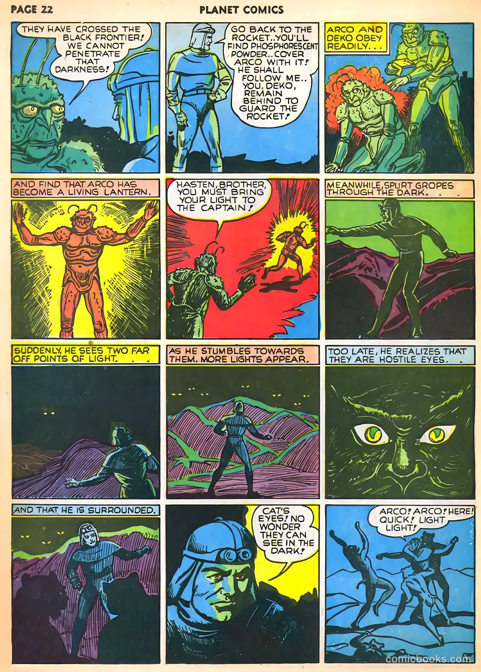 Planet Comics #11 (1941) — page 24 of 68