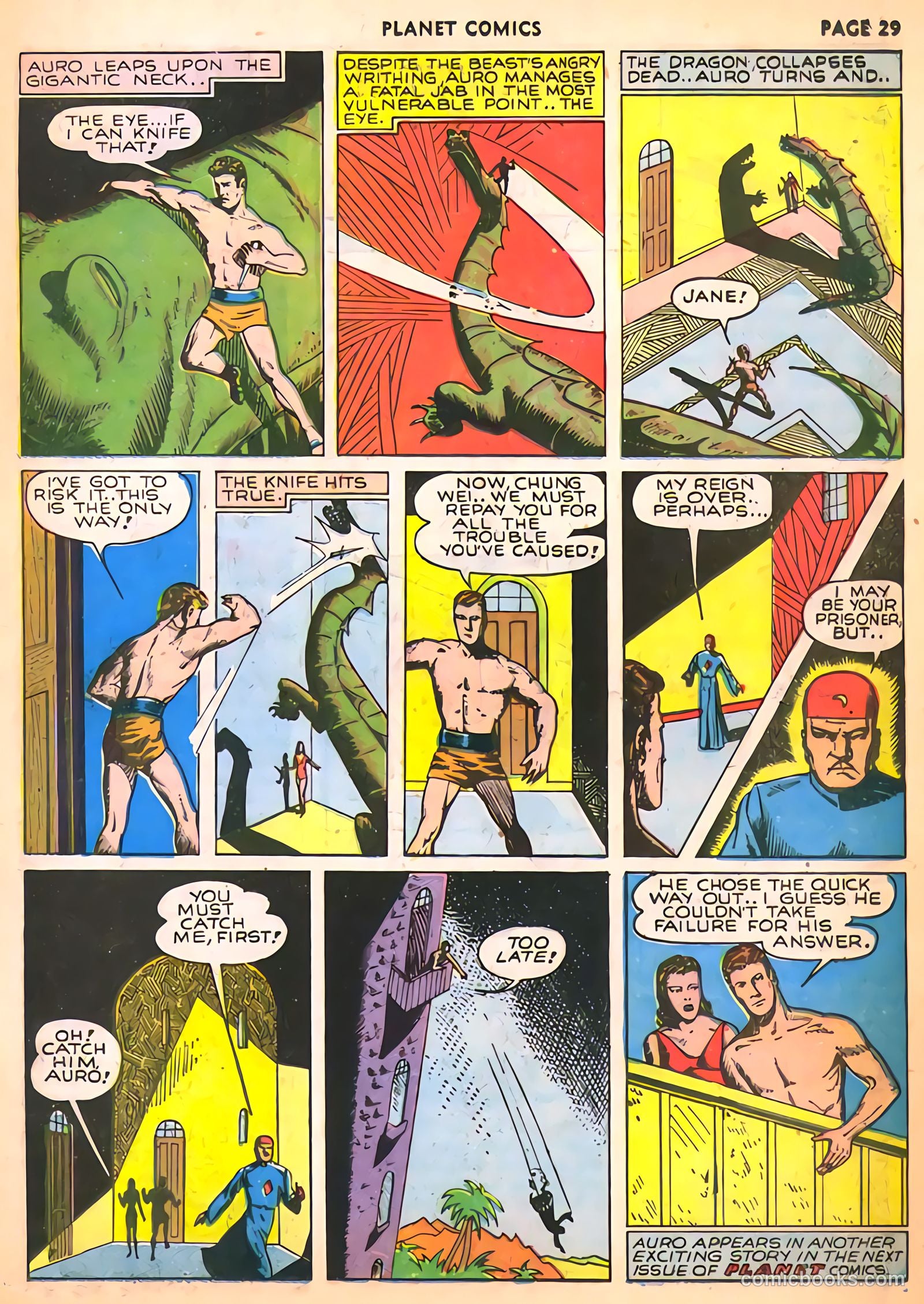Planet Comics #11 (1941) — page 31 of 68