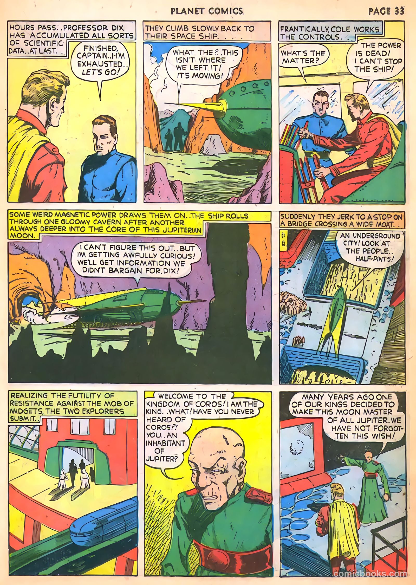 Planet Comics #11 (1941) — page 35 of 68