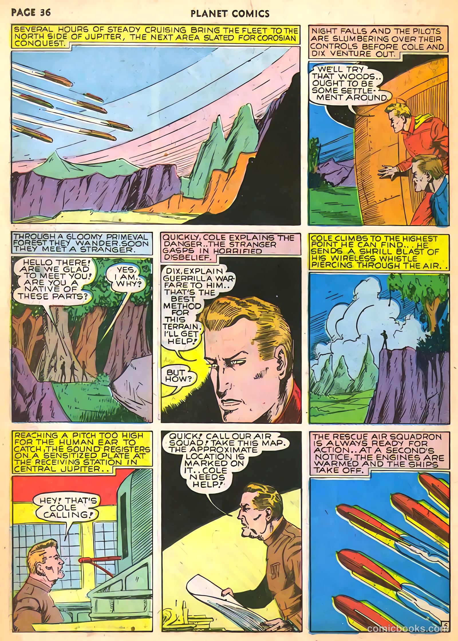 Planet Comics #11 (1941) — page 38 of 68