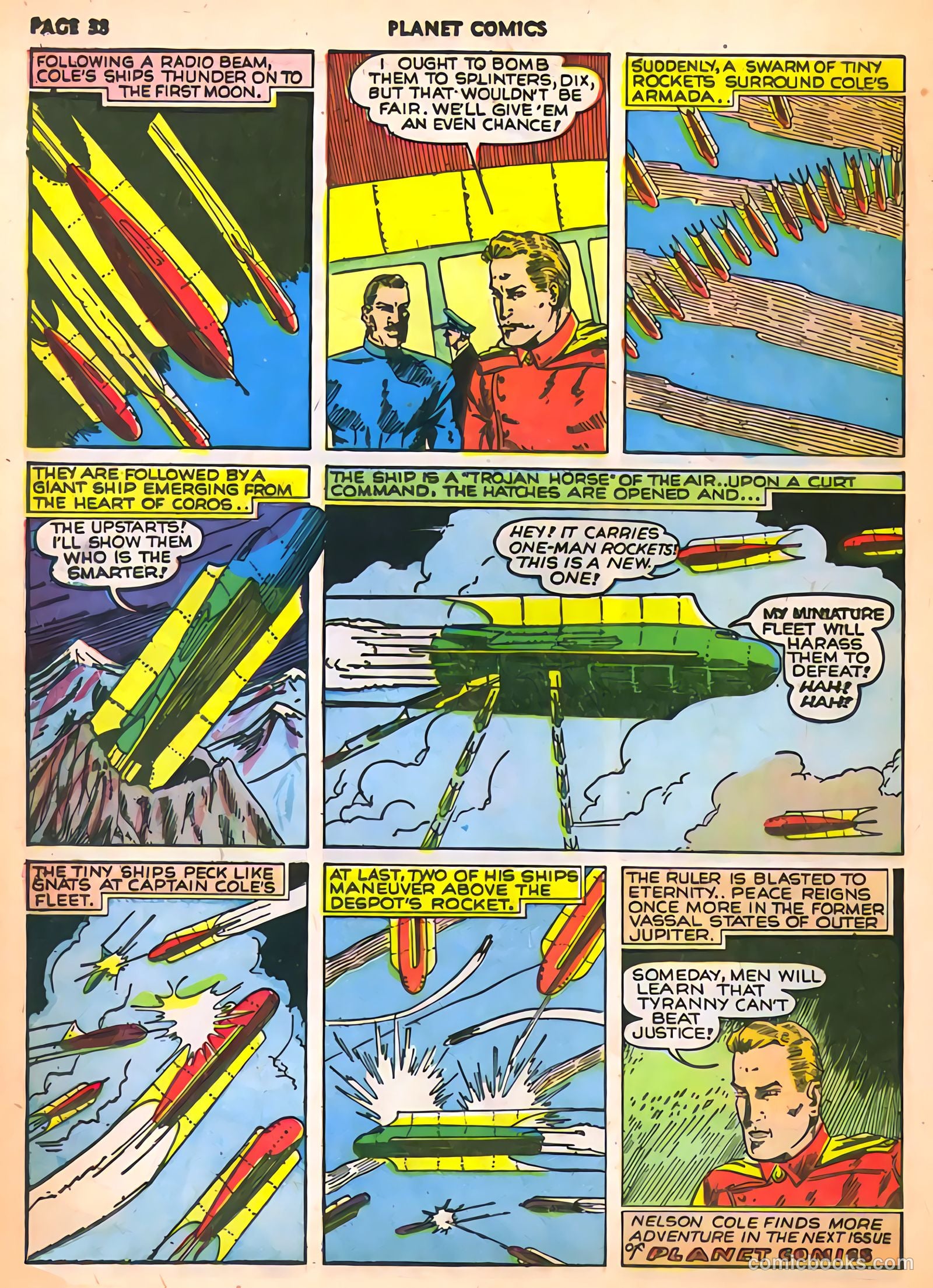 Planet Comics #11 (1941) — page 40 of 68