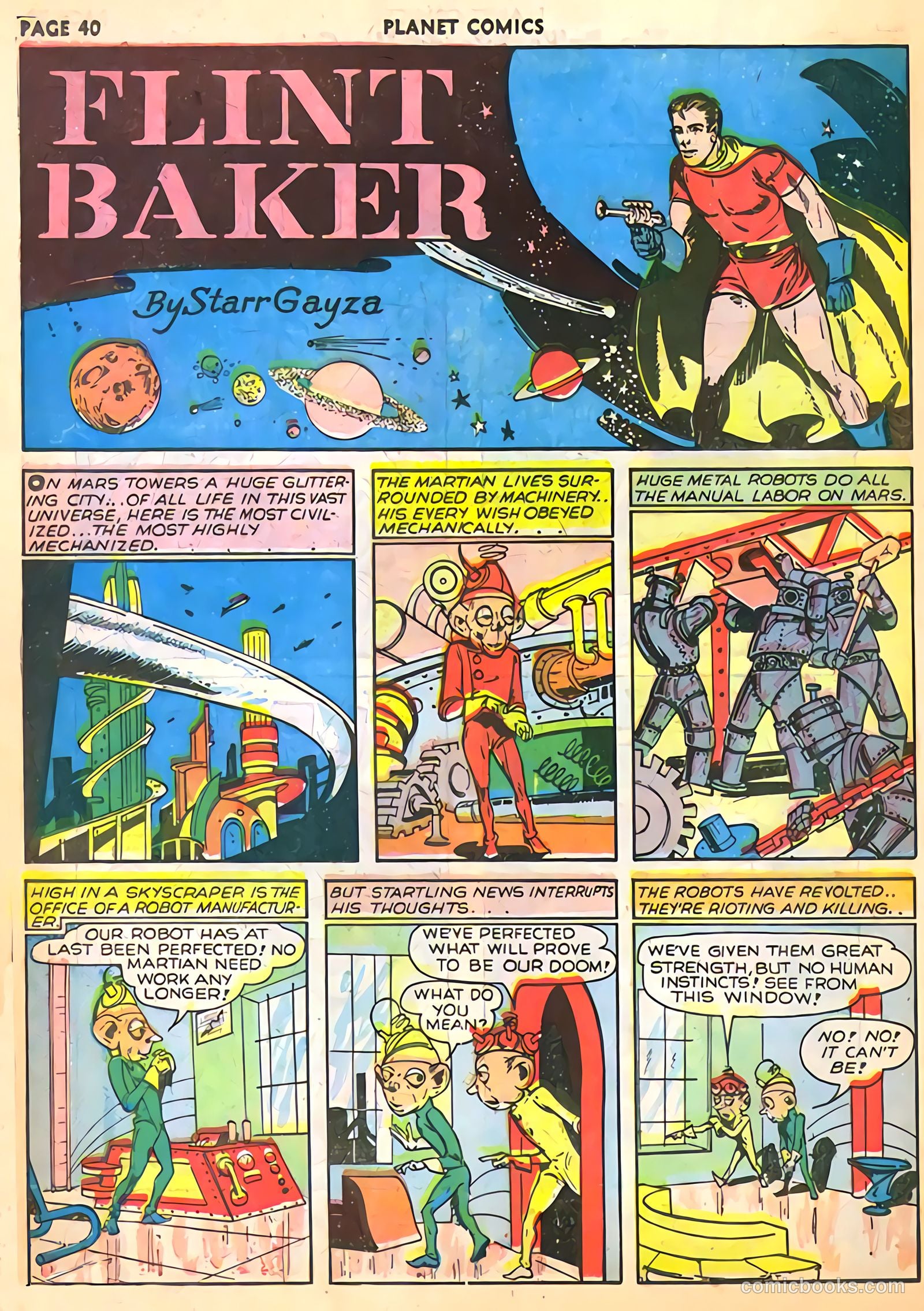 Planet Comics #11 (1941) — page 42 of 68