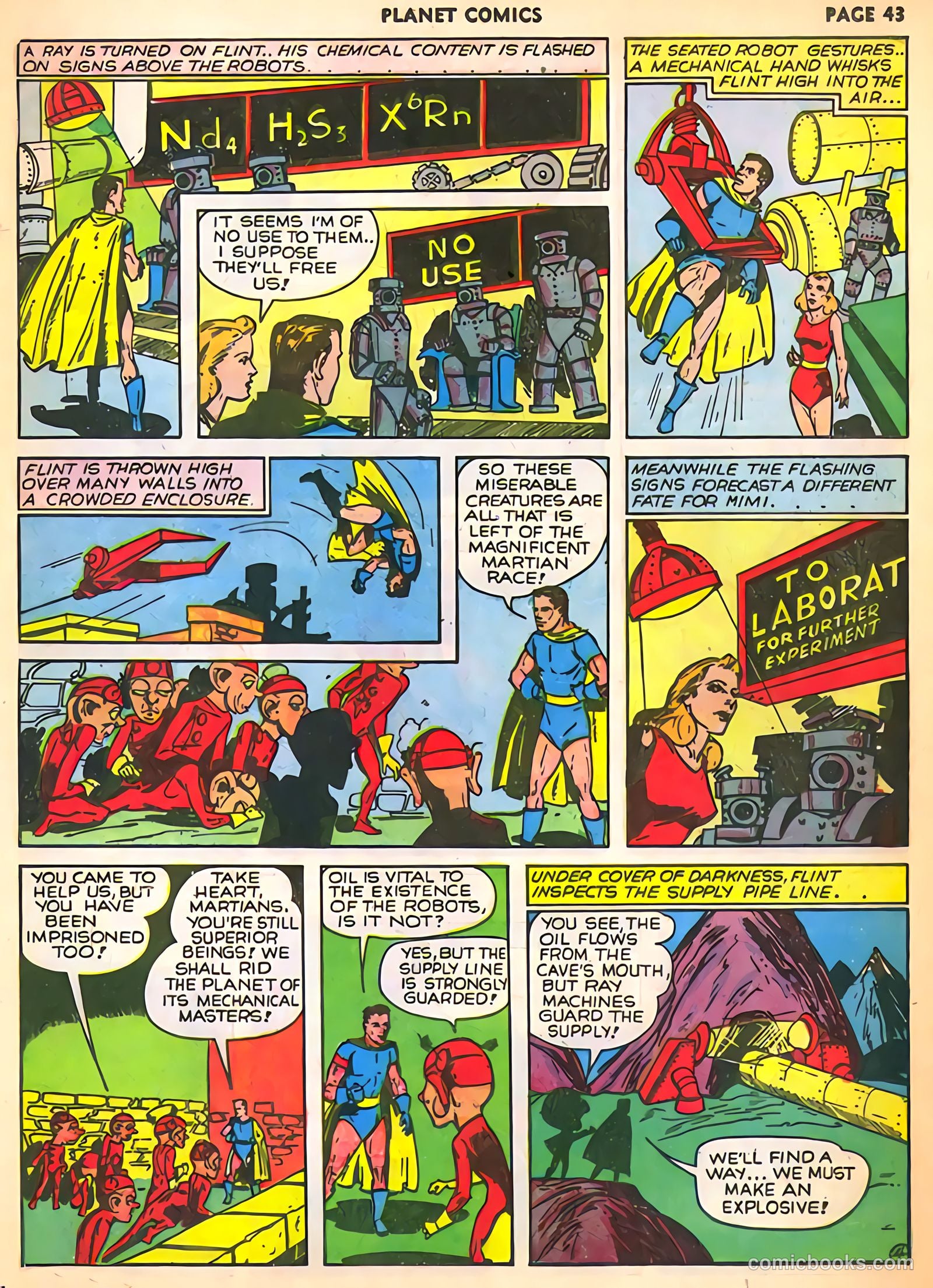 Planet Comics #11 (1941) — page 45 of 68