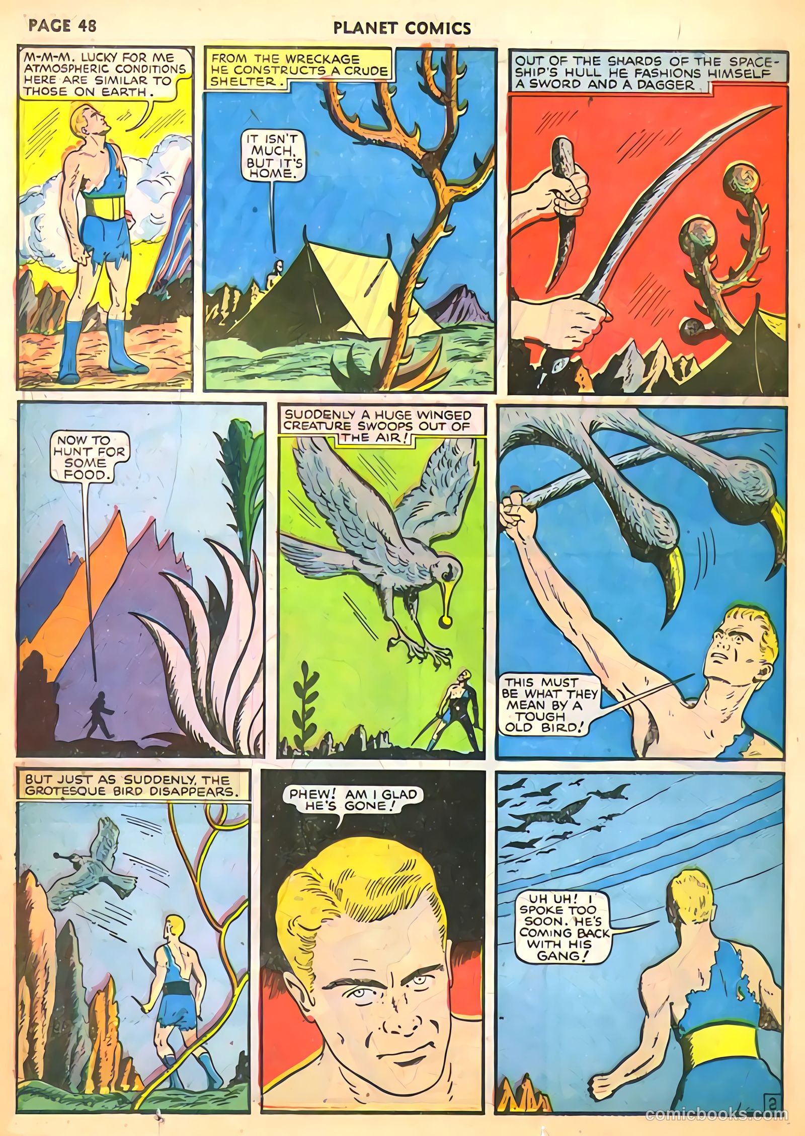 Planet Comics #11 (1941) — page 50 of 68
