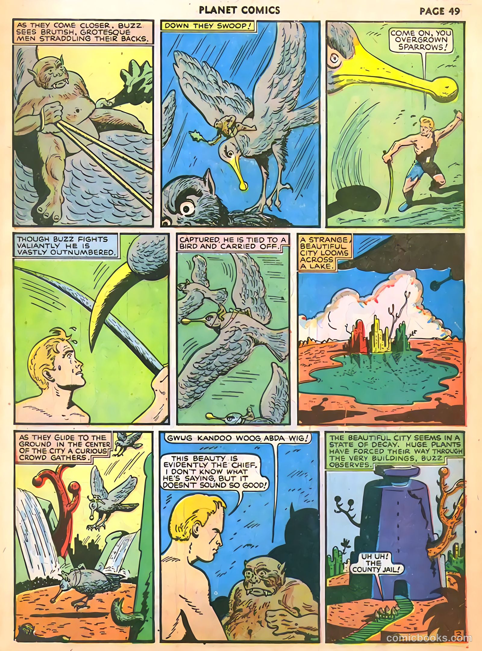 Planet Comics #11 (1941) — page 51 of 68