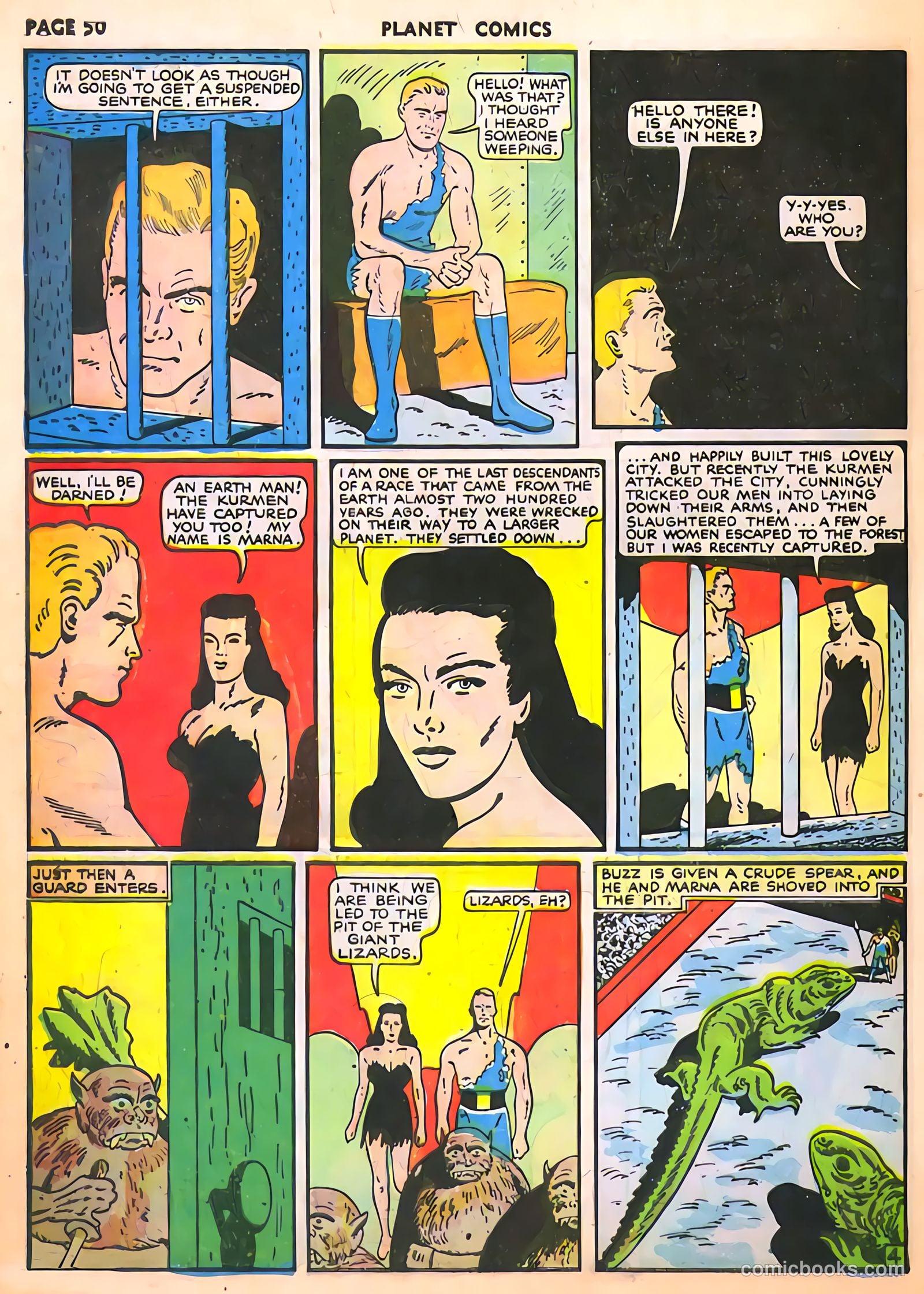 Planet Comics #11 (1941) — page 52 of 68