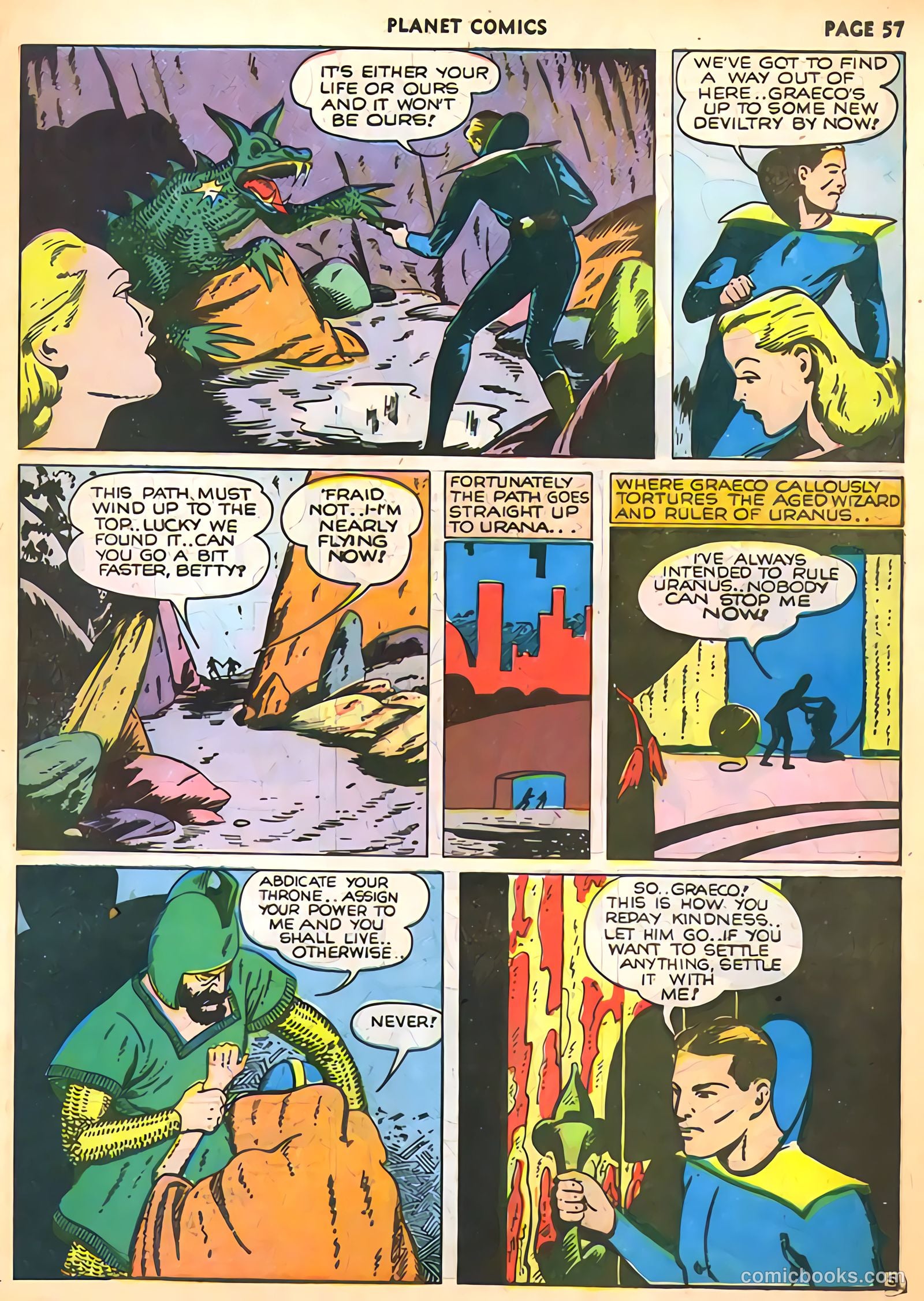 Planet Comics #11 (1941) — page 59 of 68