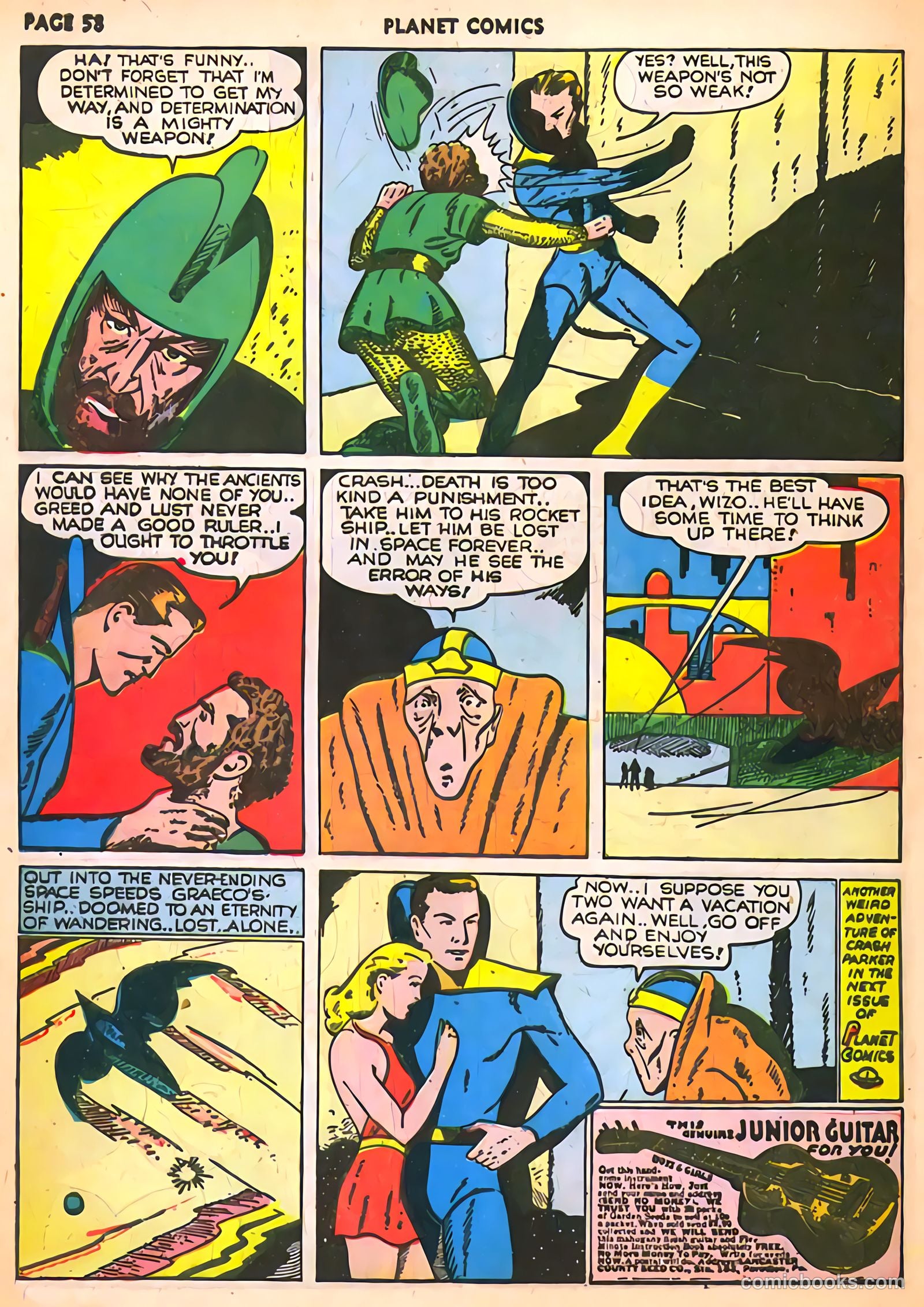 Planet Comics #11 (1941) — page 60 of 68