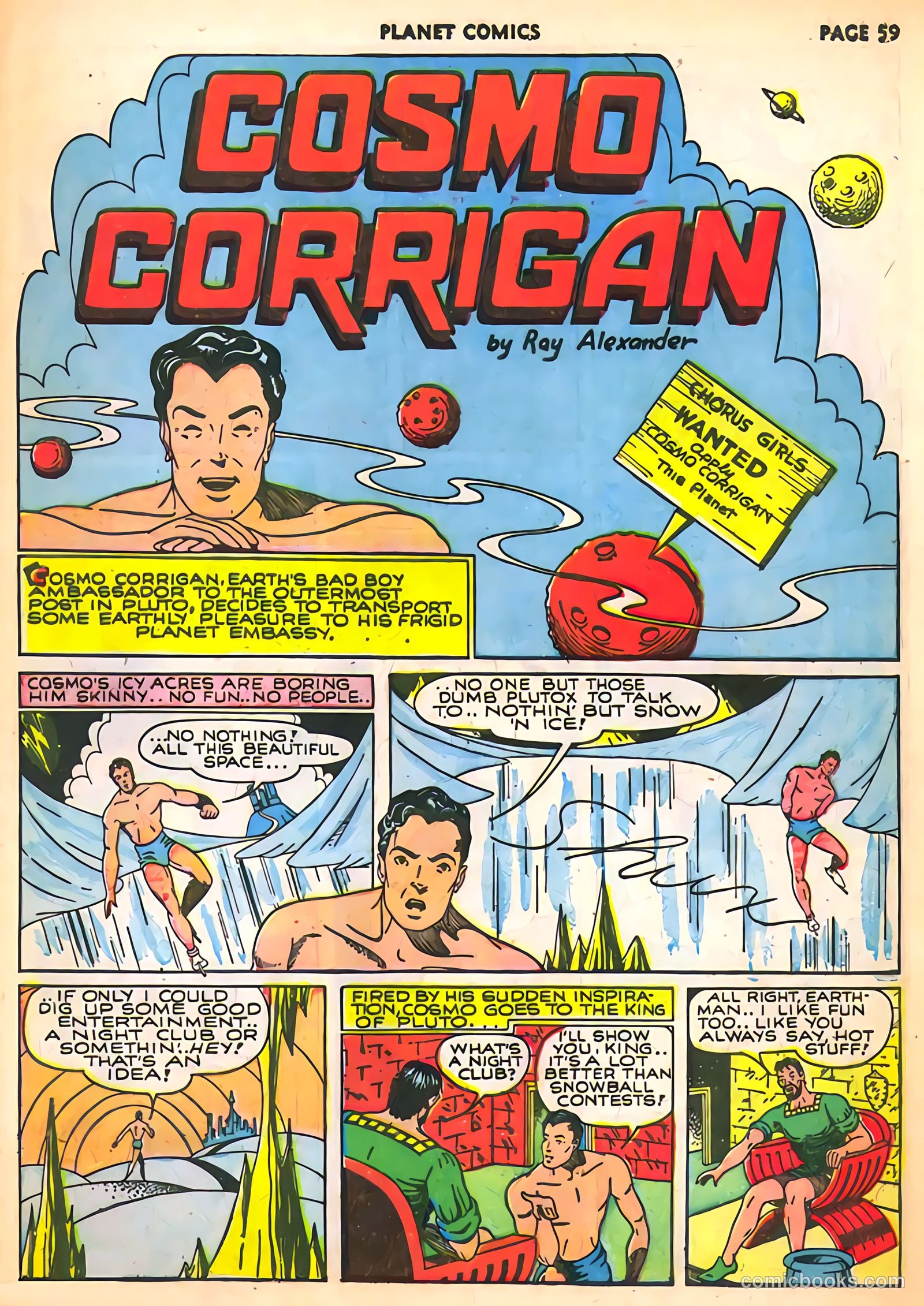Planet Comics #11 (1941) — page 61 of 68