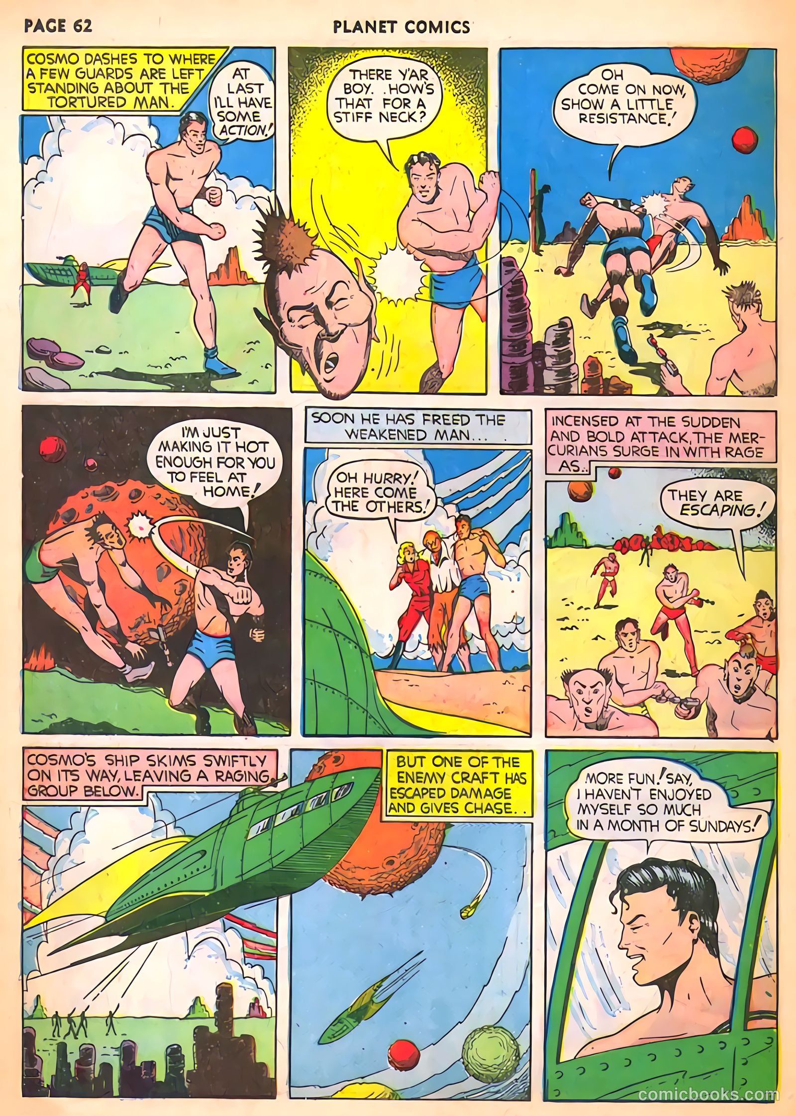 Planet Comics #11 (1941) — page 64 of 68