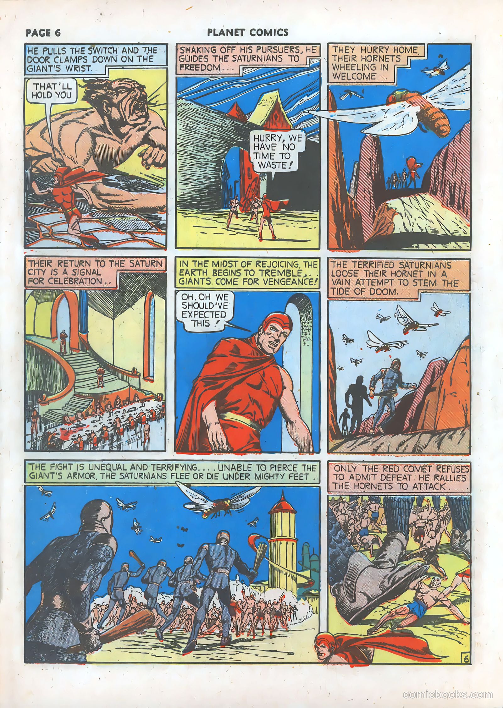 Planet Comics #12 (1941) — page 8 of 68