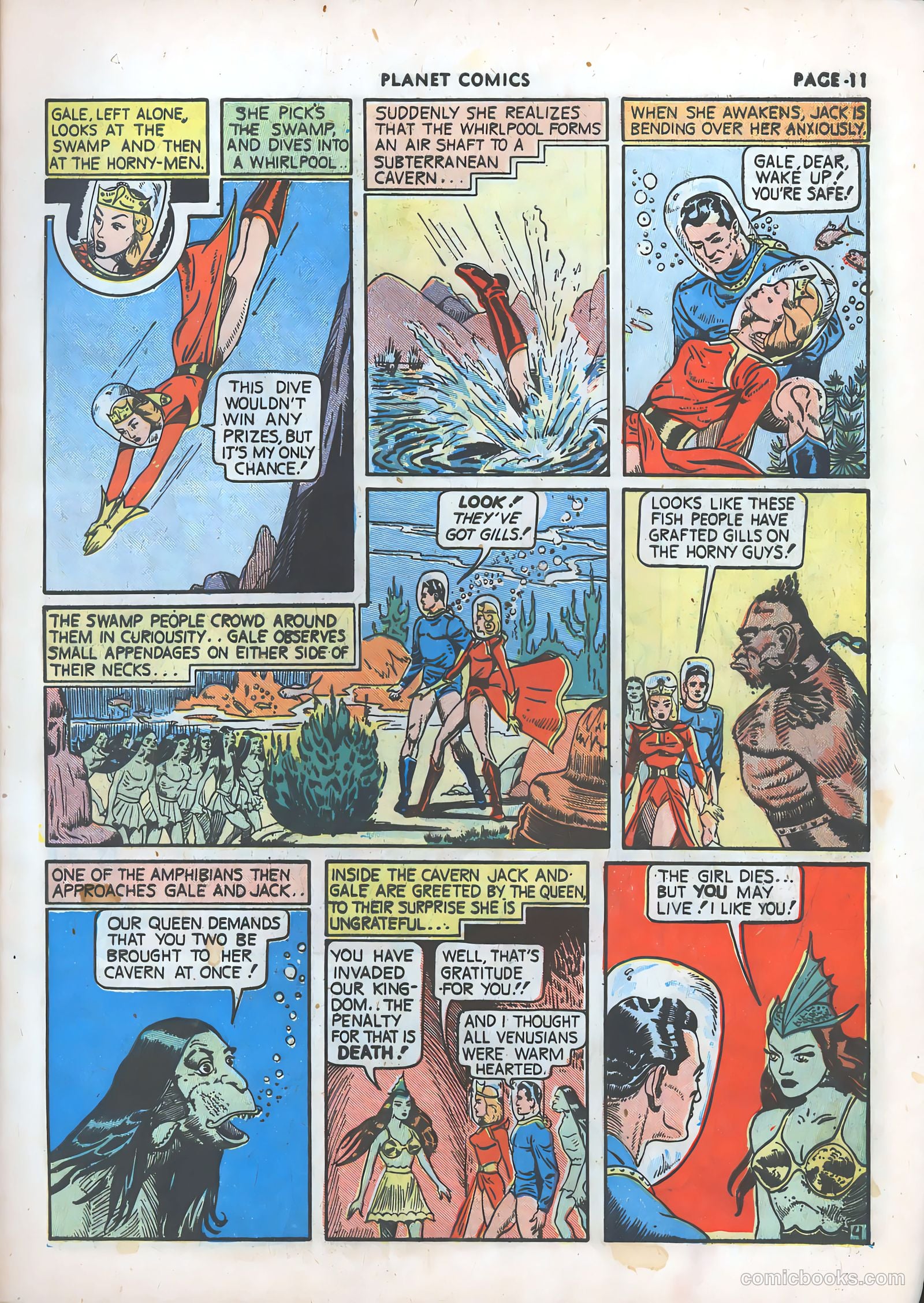 Planet Comics #12 (1941) — page 13 of 68