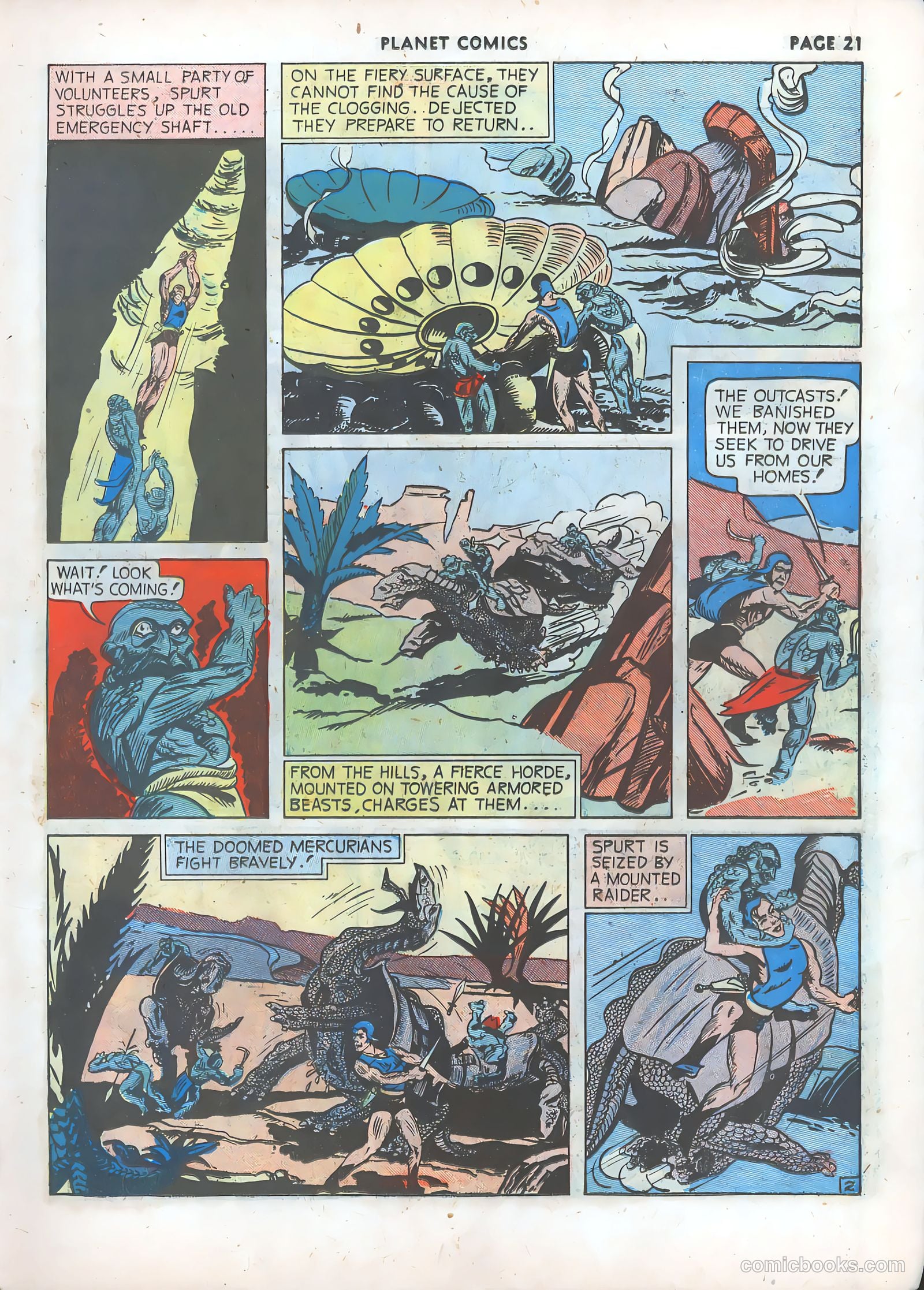Planet Comics #12 (1941) — page 23 of 68