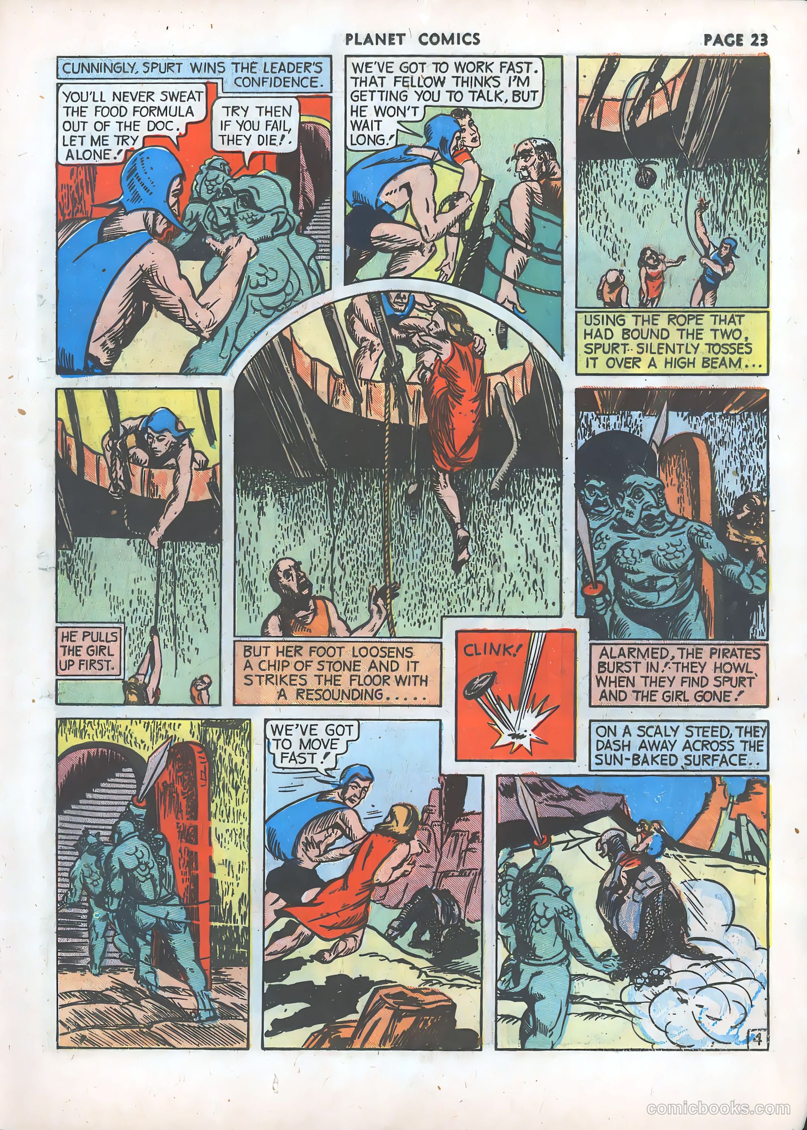 Planet Comics #12 (1941) — page 25 of 68