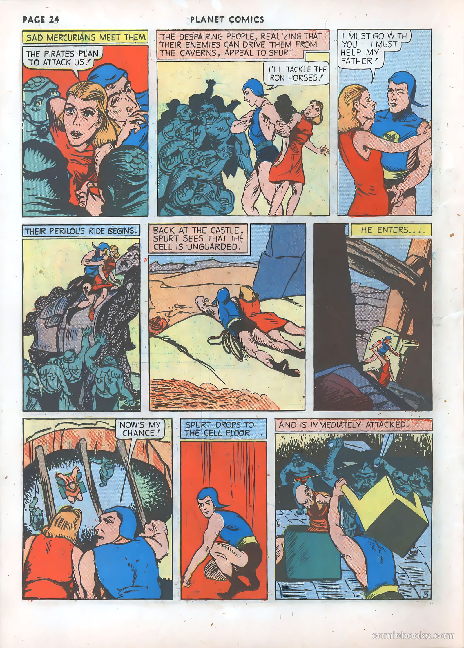 Planet Comics #12 (1941) — page 26 of 68