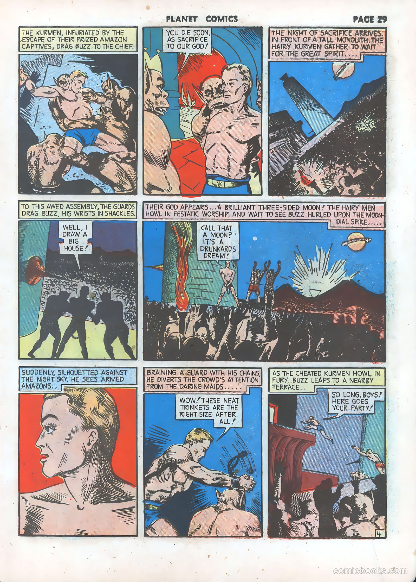 Planet Comics #12 (1941) — page 31 of 68