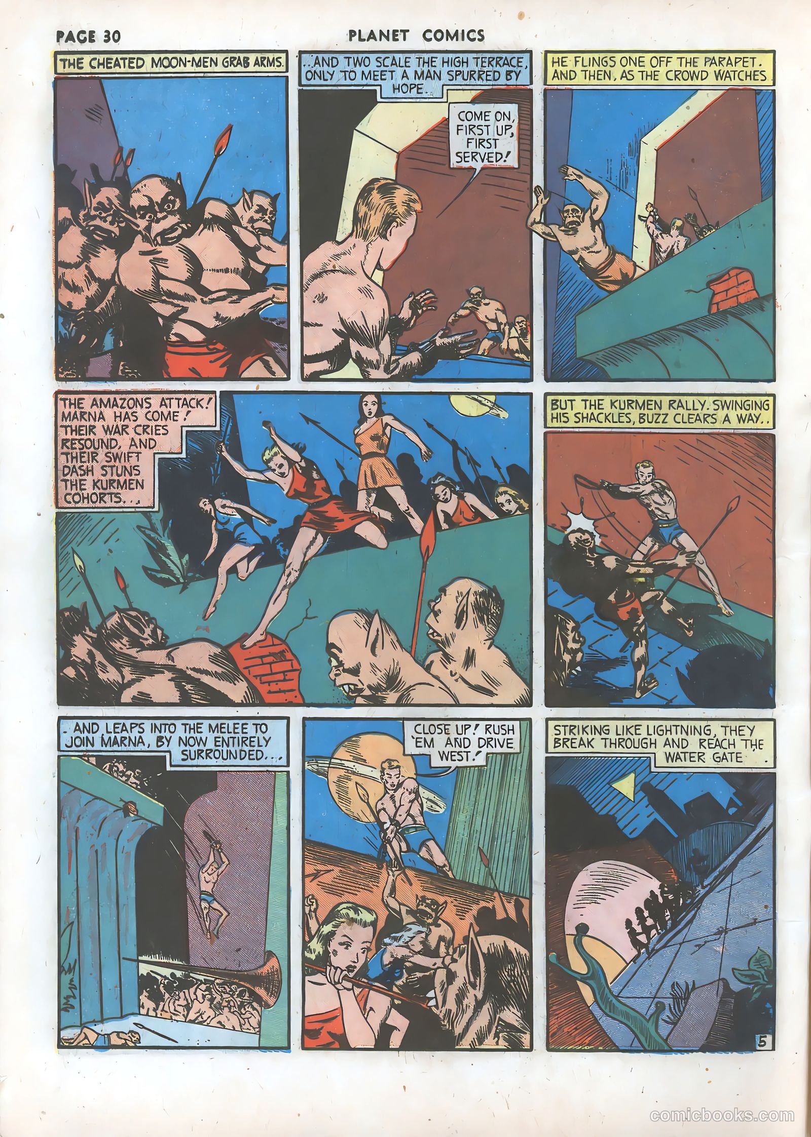 Planet Comics #12 (1941) — page 32 of 68