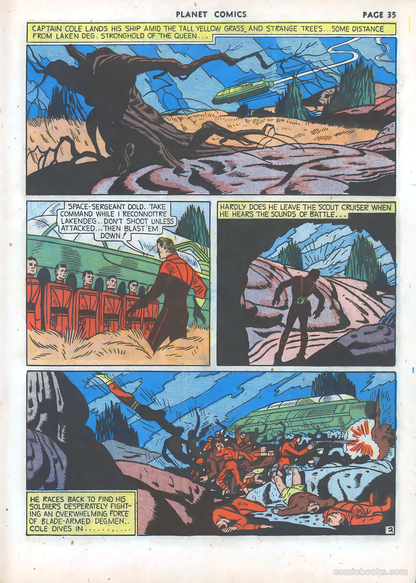 Planet Comics #12 (1941) — page 37 of 68