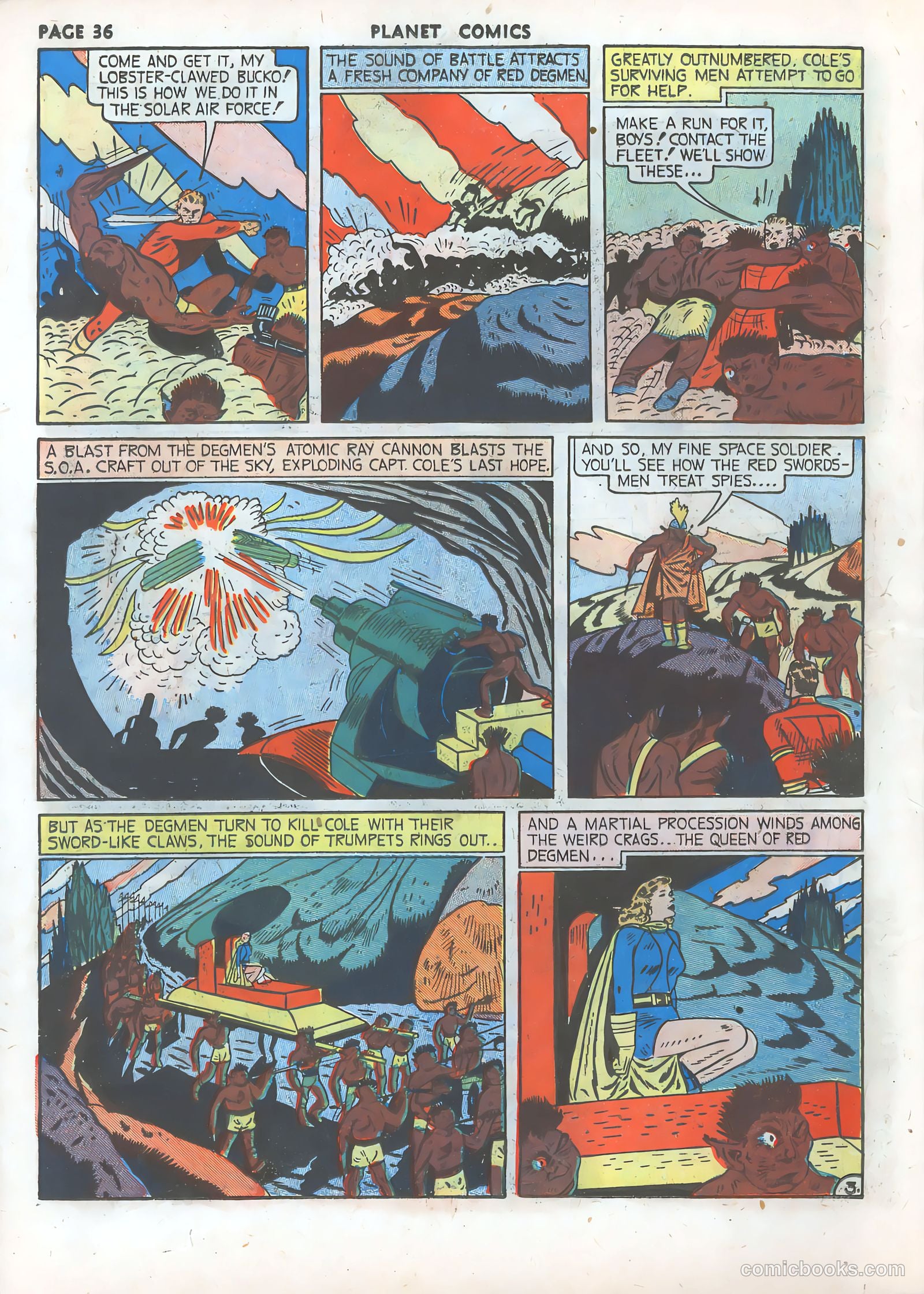 Planet Comics #12 (1941) — page 38 of 68