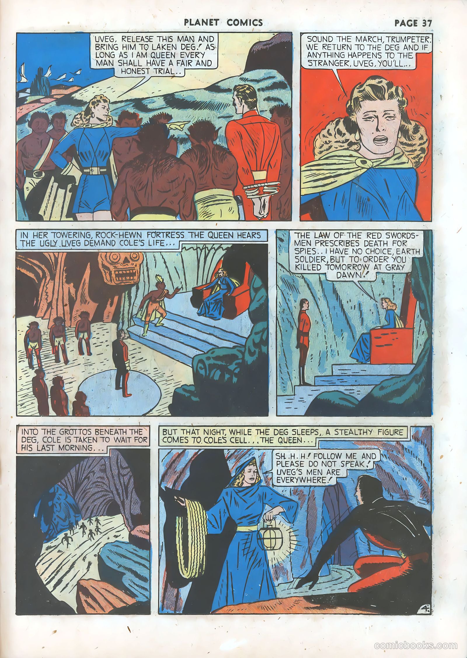 Planet Comics #12 (1941) — page 39 of 68