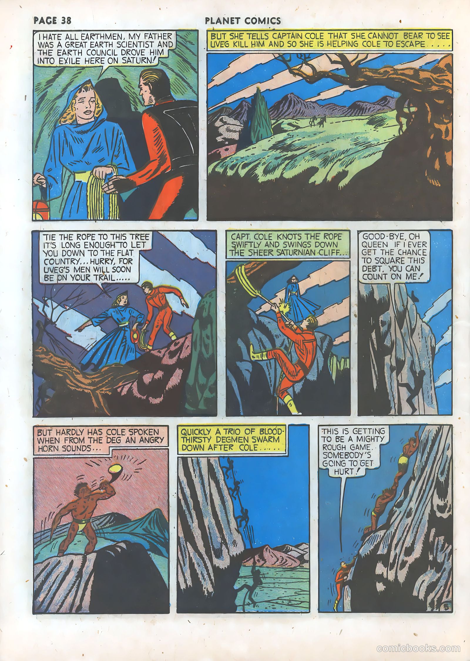 Planet Comics #12 (1941) — page 40 of 68