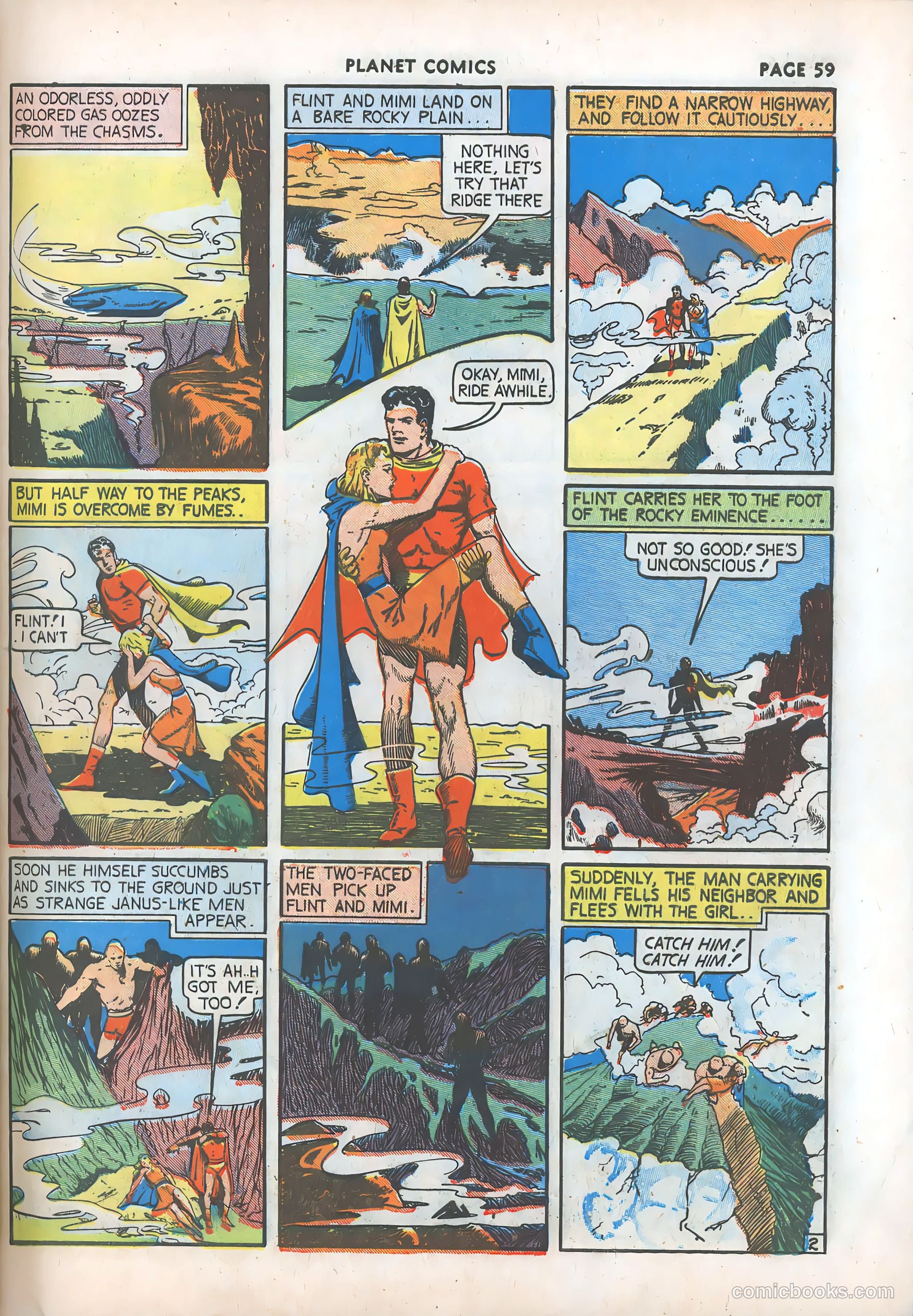 Planet Comics #12 (1941) — page 61 of 68