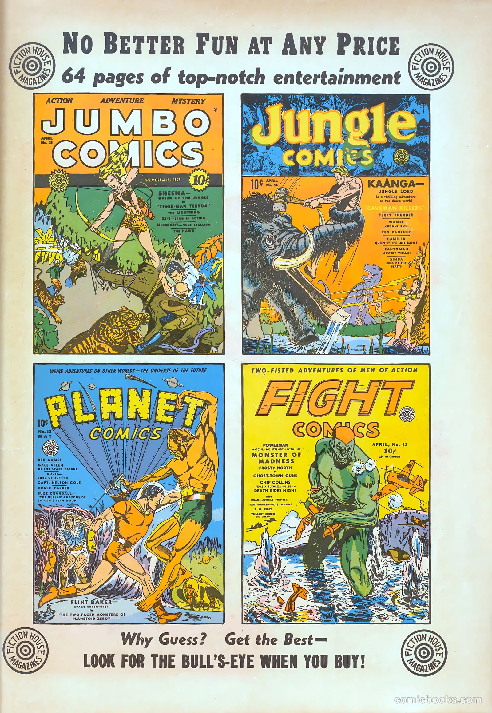 Planet Comics #12 (1941) — page 67 of 68
