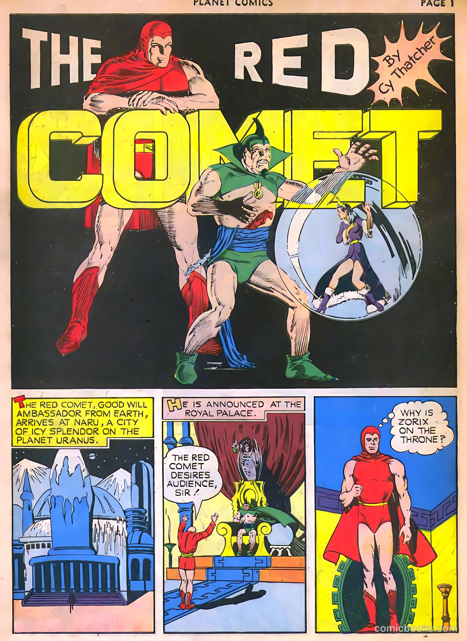 Planet Comics #13 (1941) — page 3 of 68