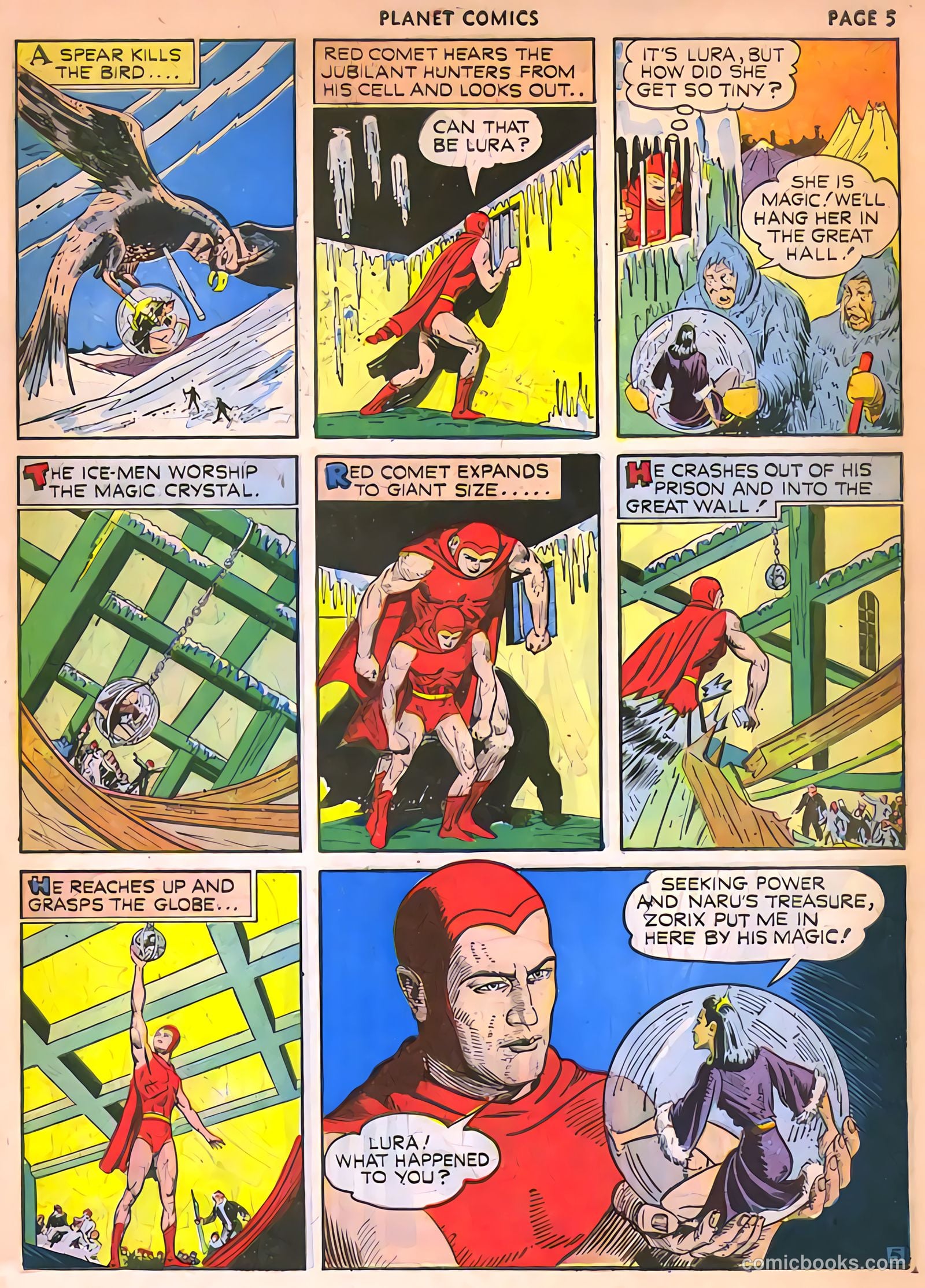 Planet Comics #13 (1941) — page 7 of 68