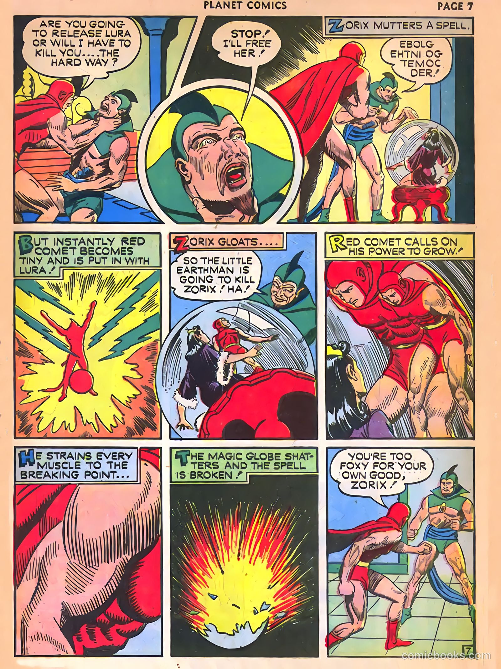 Planet Comics #13 (1941) — page 9 of 68