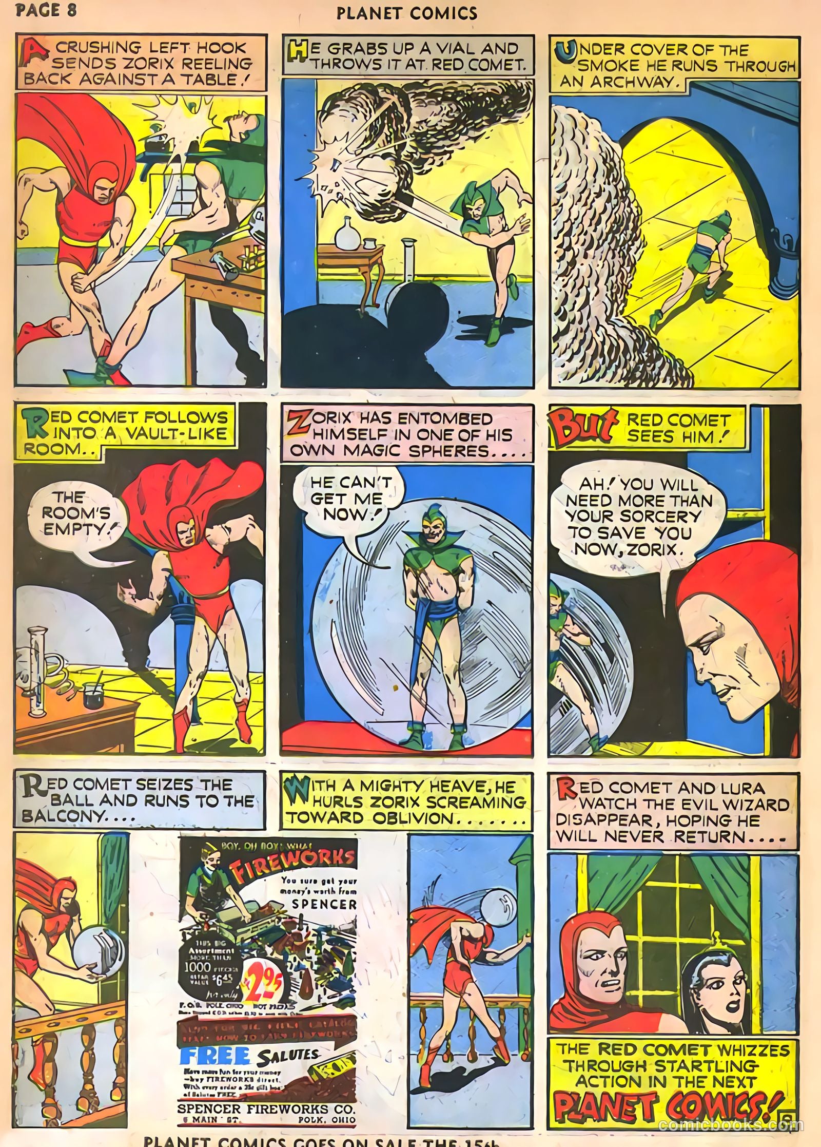 Planet Comics #13 (1941) — page 10 of 68