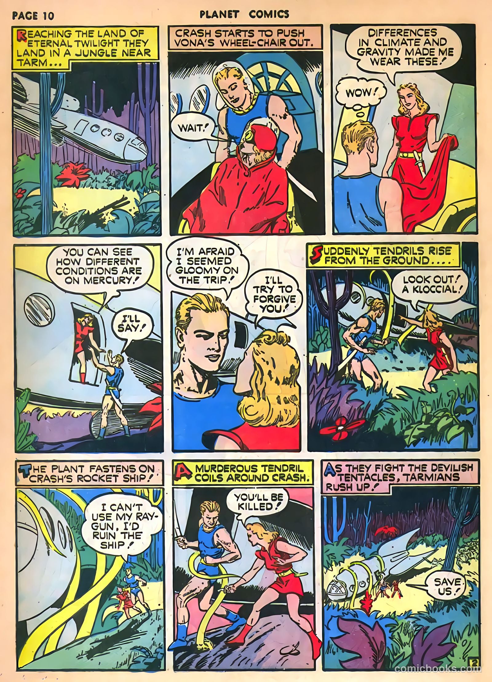 Planet Comics #13 (1941) — page 12 of 68