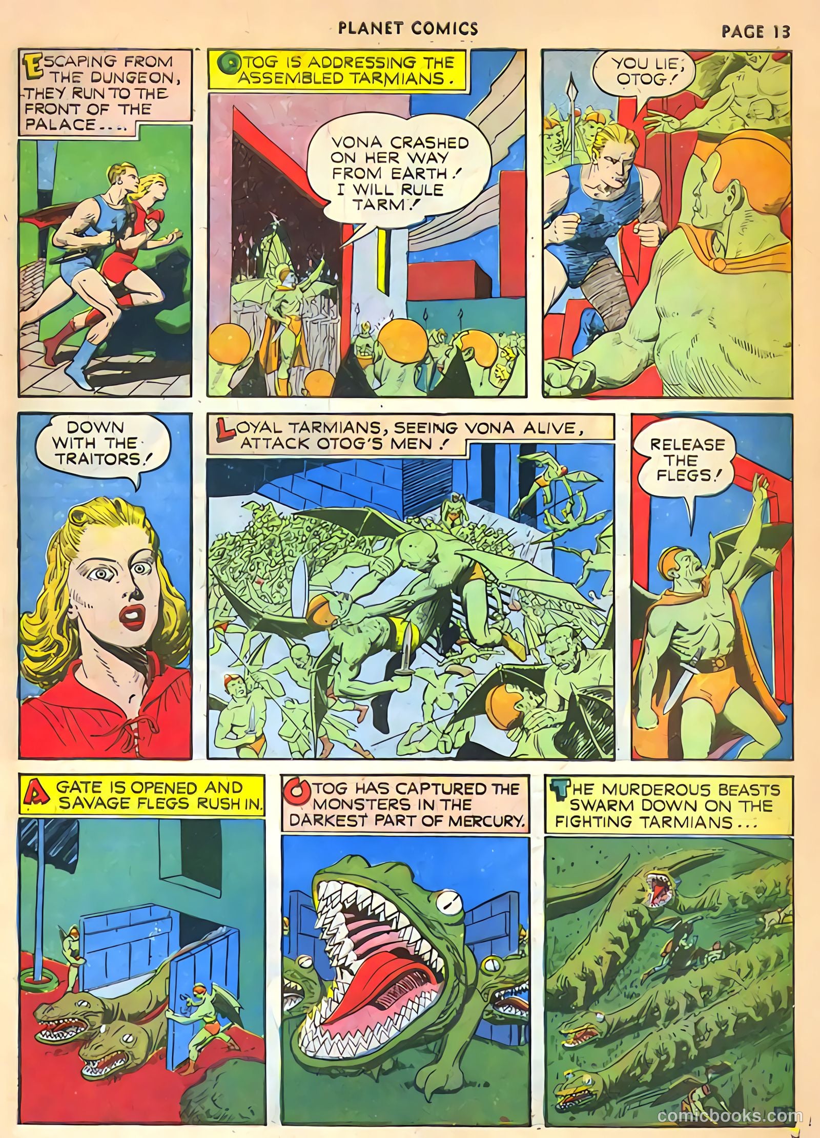 Planet Comics #13 (1941) — page 15 of 68