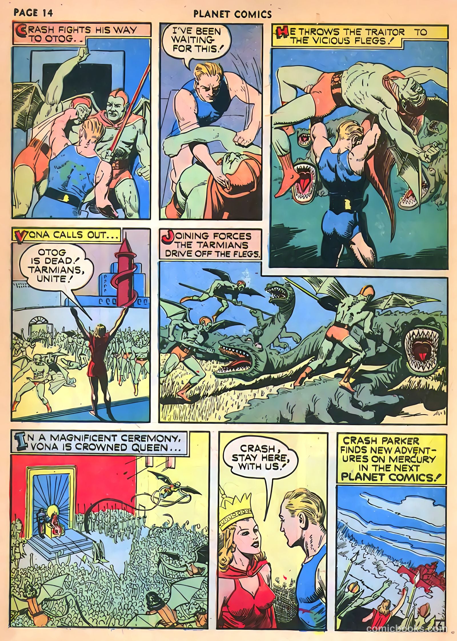 Planet Comics #13 (1941) — page 16 of 68