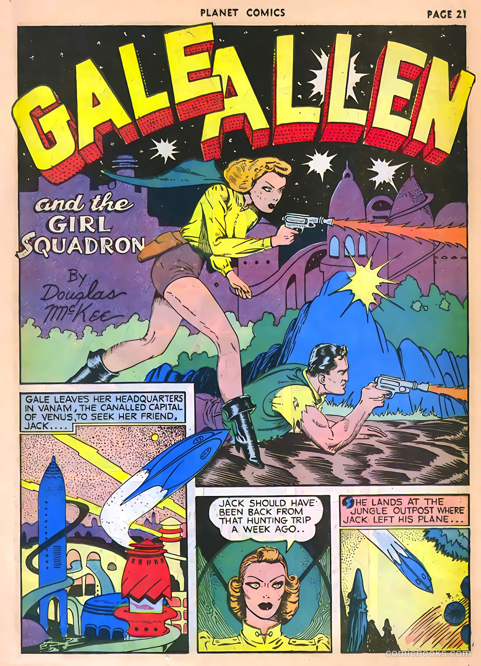 Planet Comics #13 (1941) — page 23 of 68
