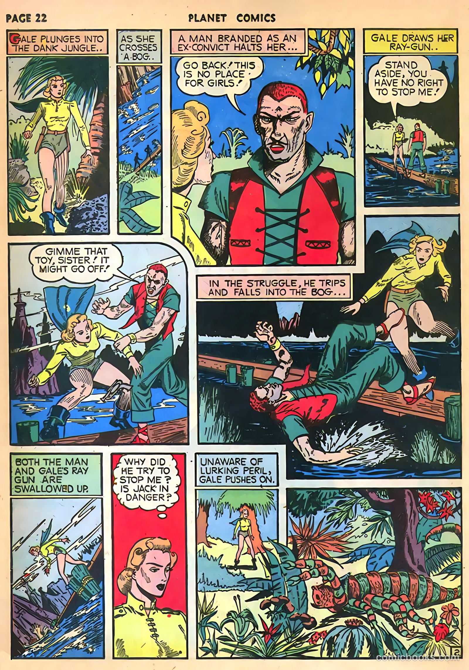 Planet Comics #13 (1941) — page 24 of 68