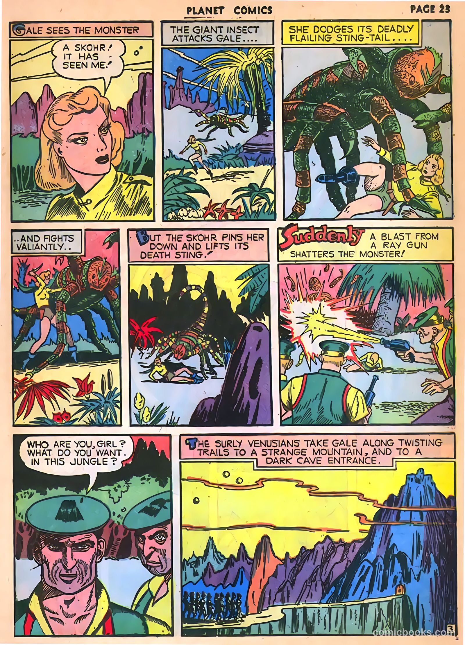 Planet Comics #13 (1941) — page 25 of 68