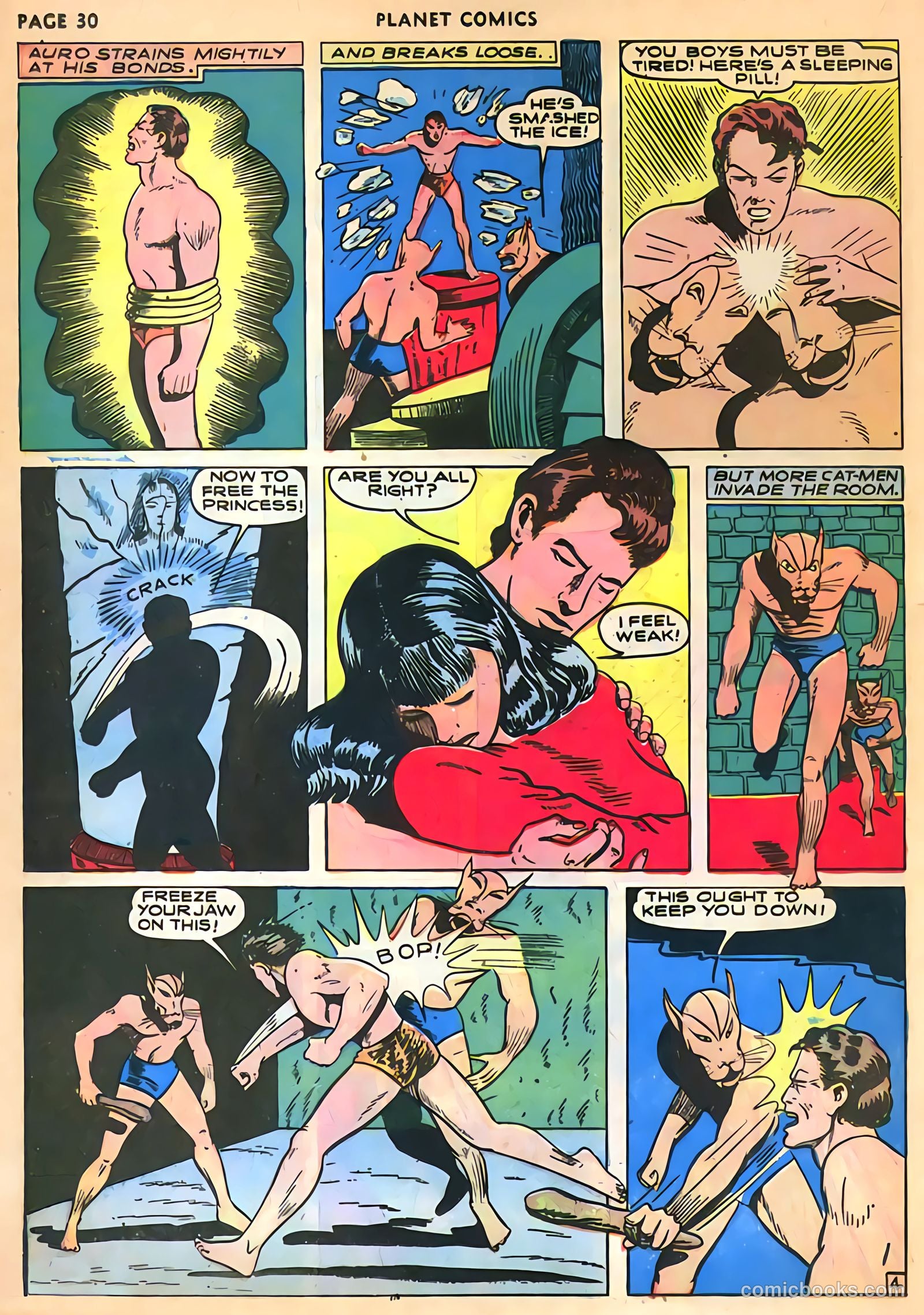 Planet Comics #13 (1941) — page 32 of 68