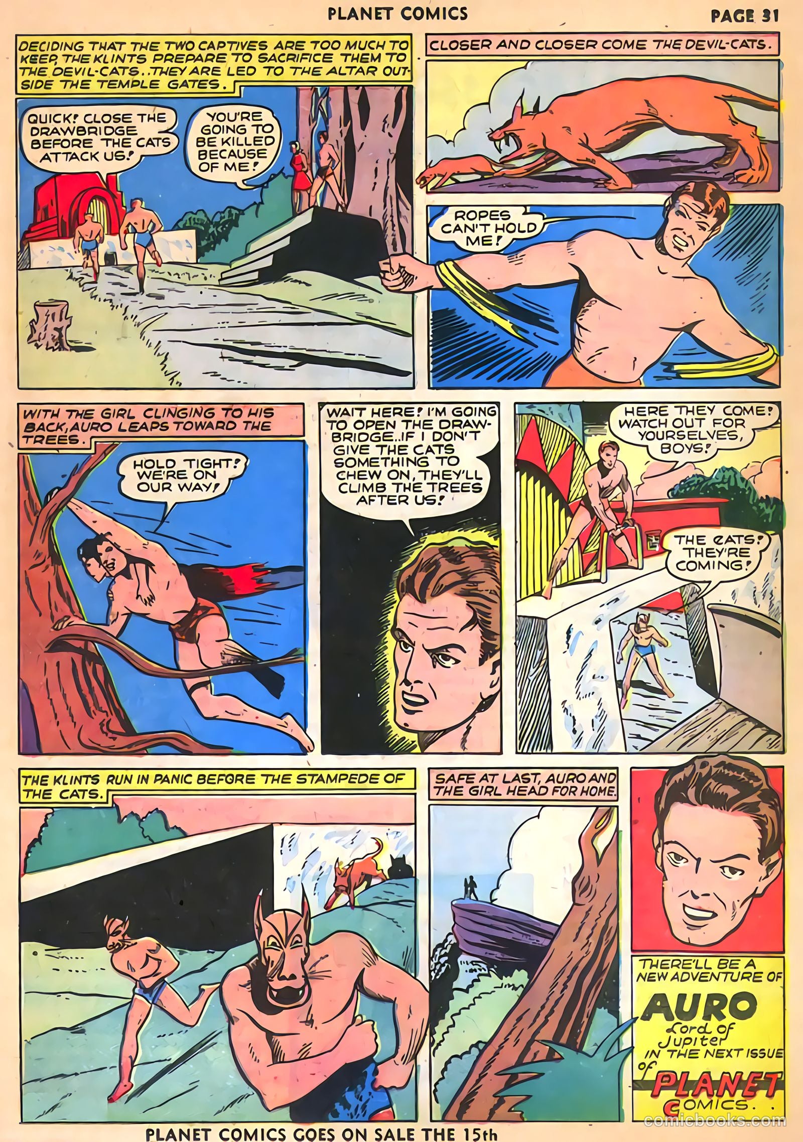 Planet Comics #13 (1941) — page 33 of 68