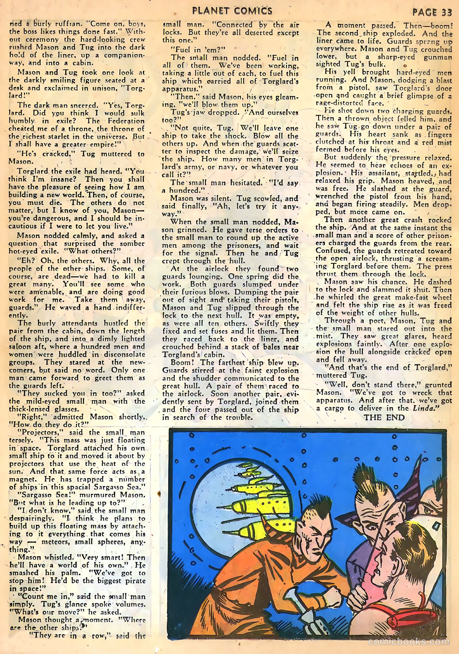 Planet Comics #13 (1941) — page 35 of 68