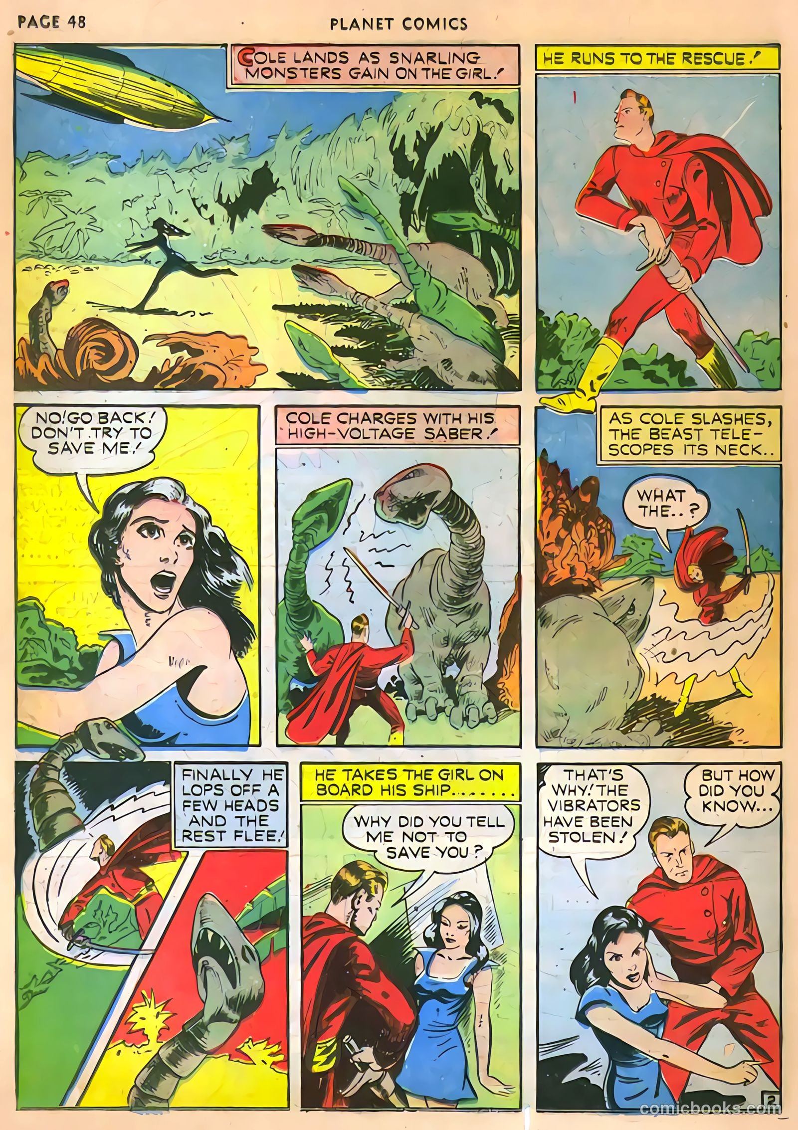 Planet Comics #13 (1941) — page 50 of 68