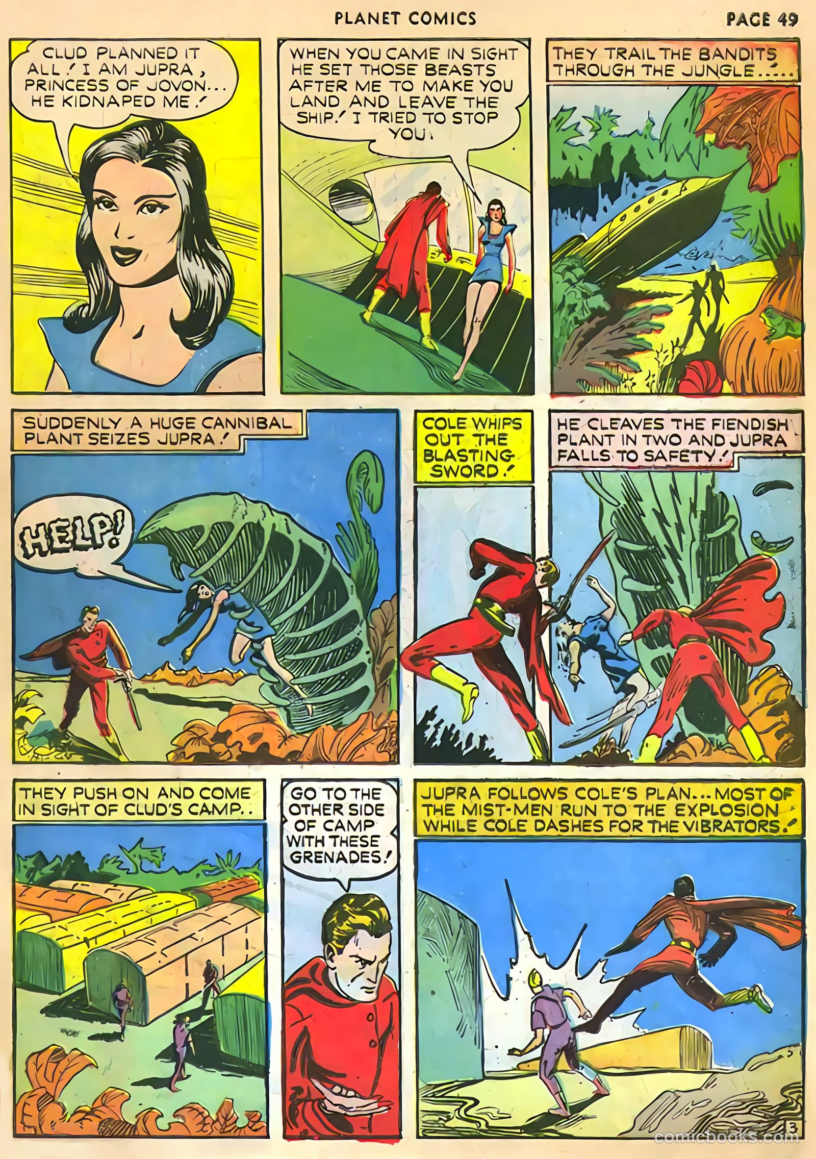 Planet Comics #13 (1941) — page 51 of 68