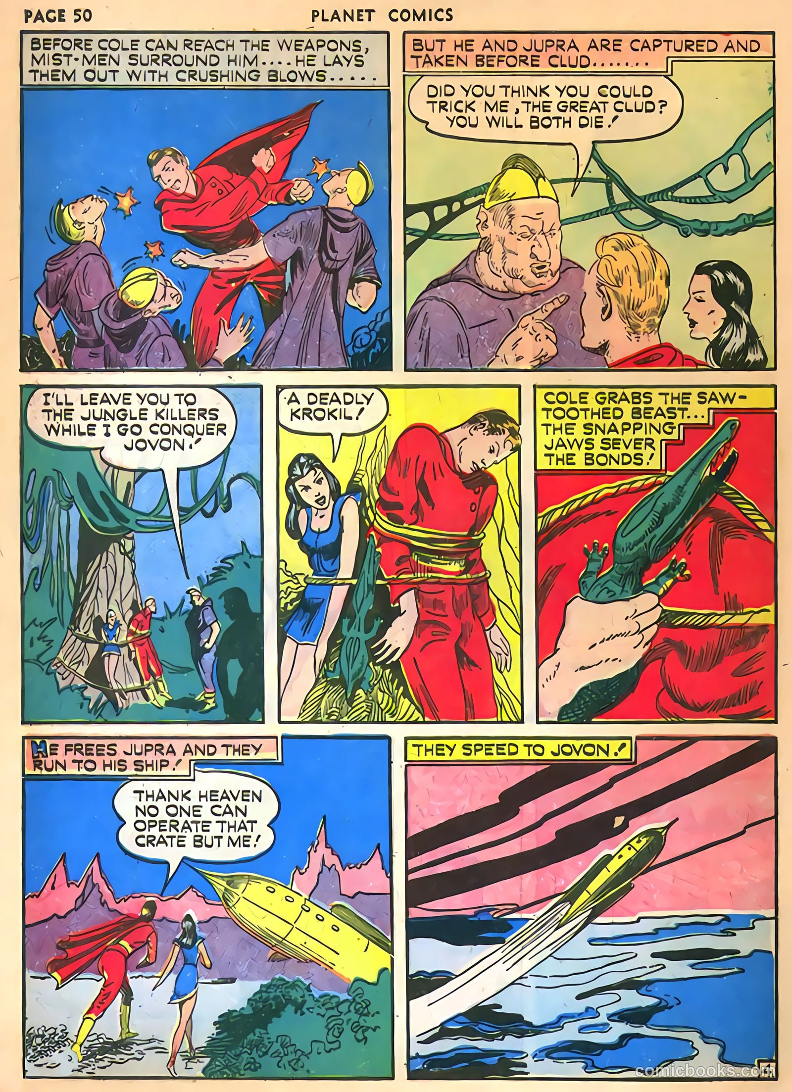 Planet Comics #13 (1941) — page 52 of 68